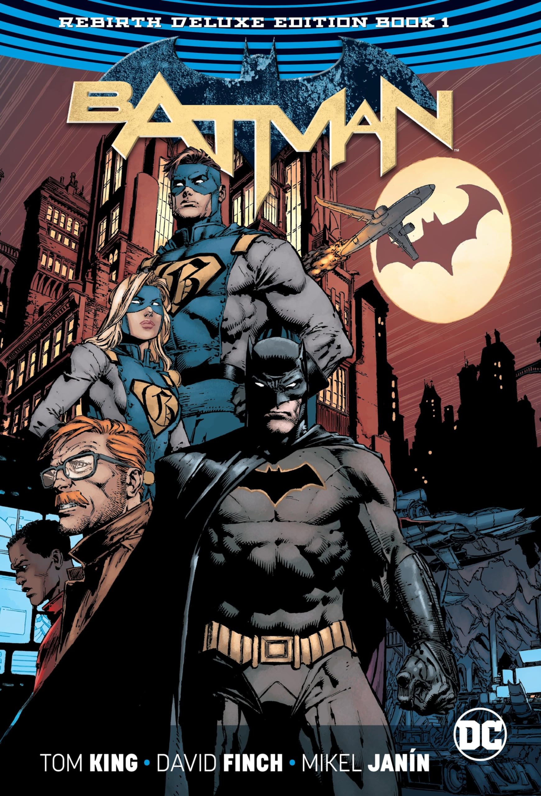 Batman: The Rebirth Deluxe Edition Book 1 Manga