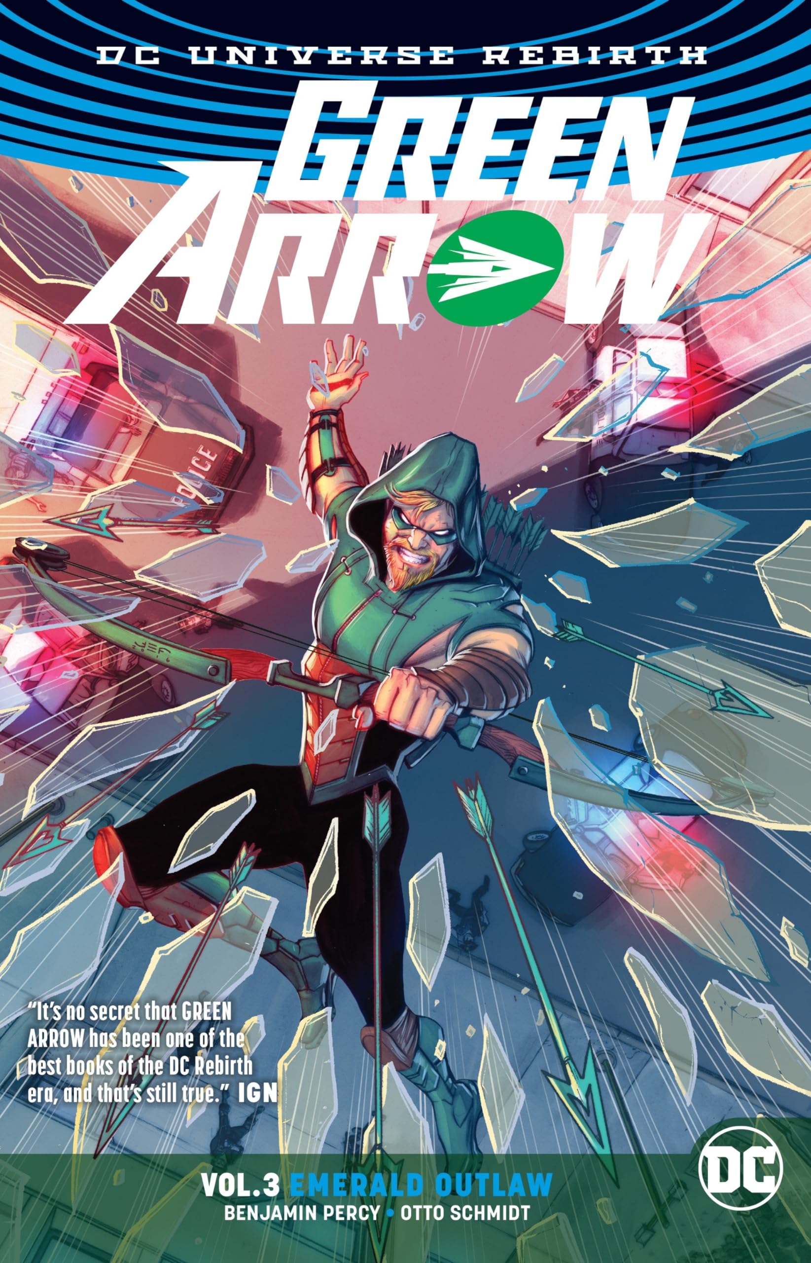 Green Arrow Vol. 3: Emerald Outlaw (Rebirth) Manga