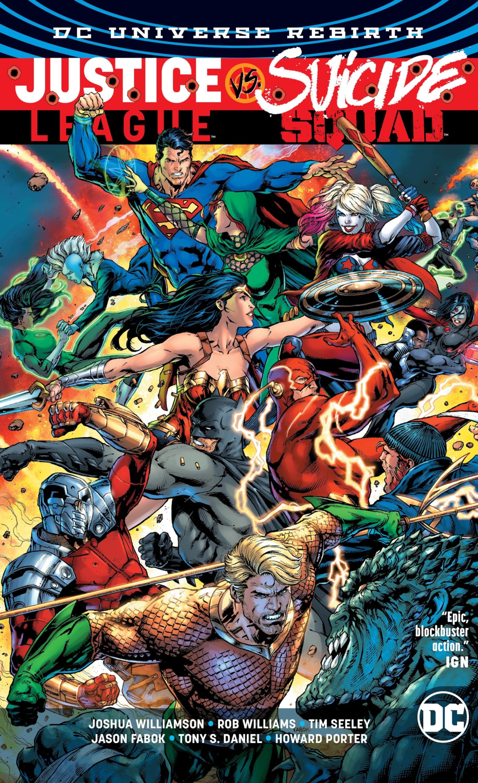 Justice League vs. Suicide Squad (Justice League: Dc Universe Rebirth) Manga