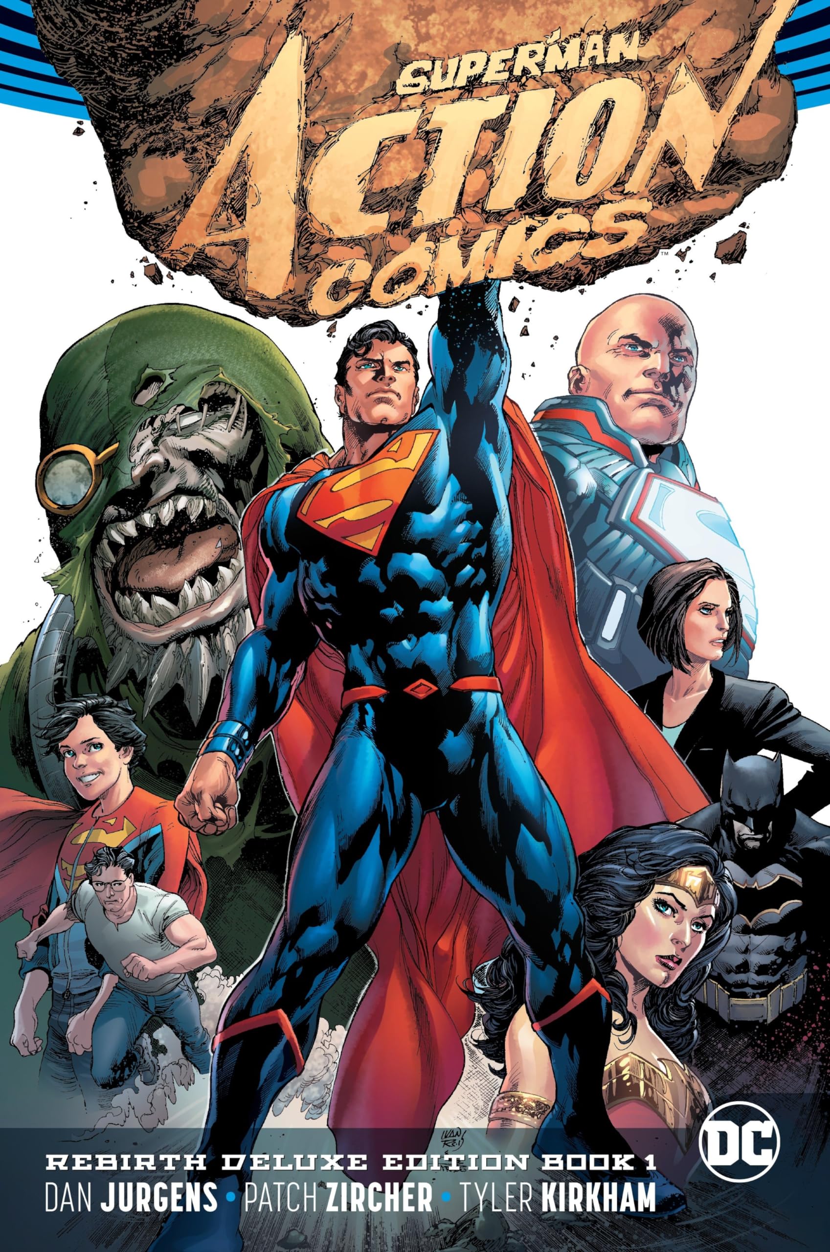 Superman: Action Comics: The Rebirth Deluxe Edition Book 1 (Rebirth) Manga