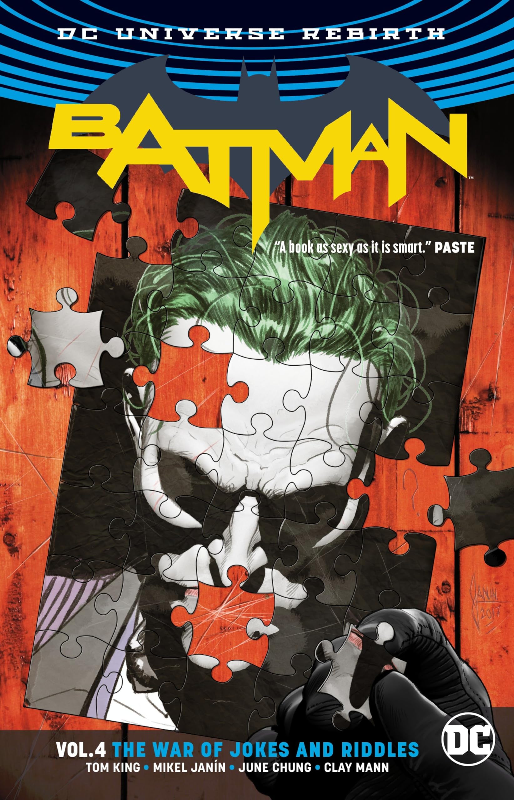 Batman Vol. 4: The War of Jokes and Riddles (Rebirth) Manga