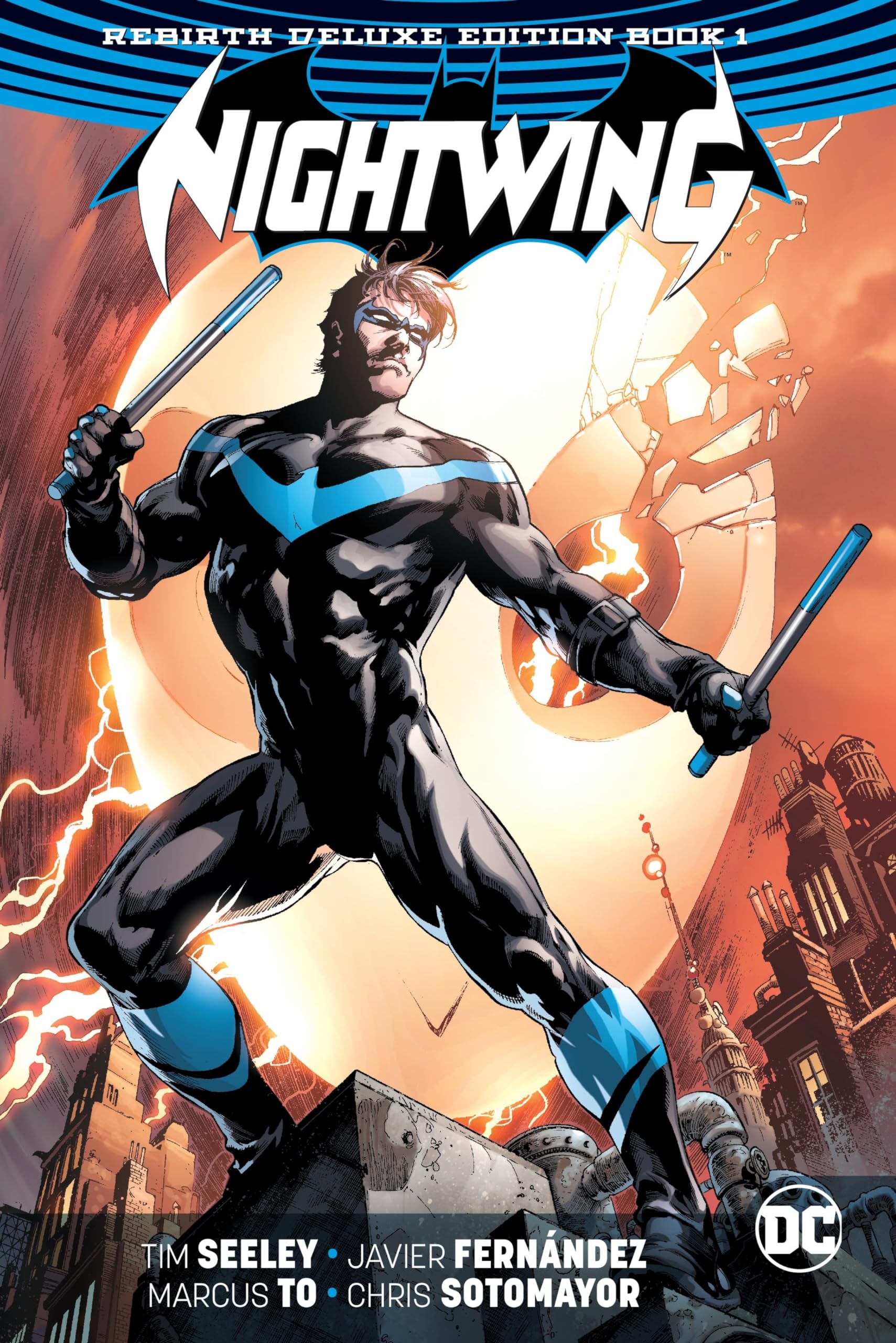 Nightwing: The Rebirth Deluxe Edition Book 1 (Nightwing: Rebirth) Manga