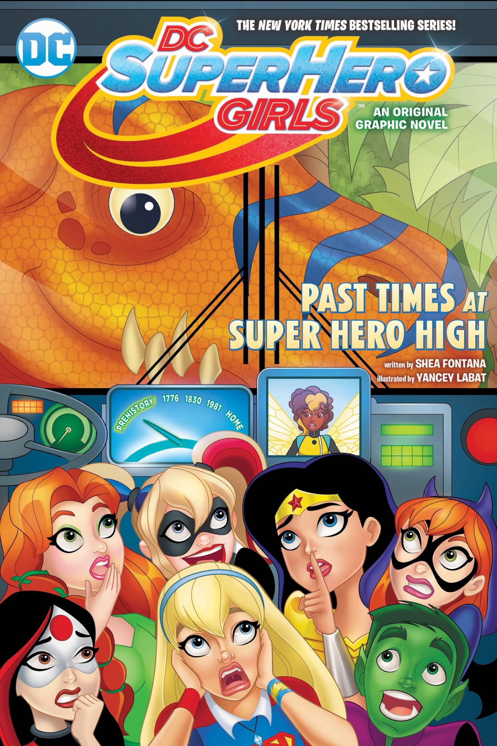 DC Super Hero Girls: Past Times at Super Hero High Manga