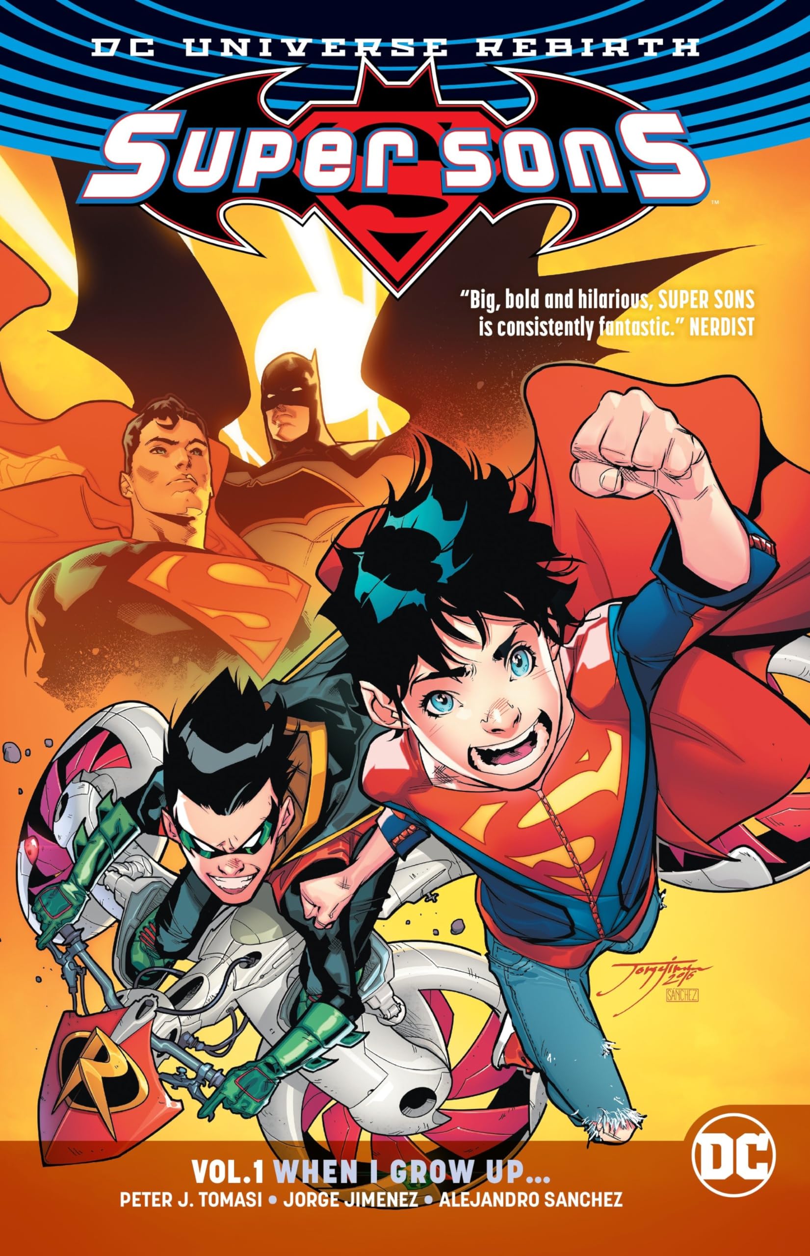 Super Sons Vol. 1: When I Grow Up (Rebirth) (Super Sons: Rebirth) Manga