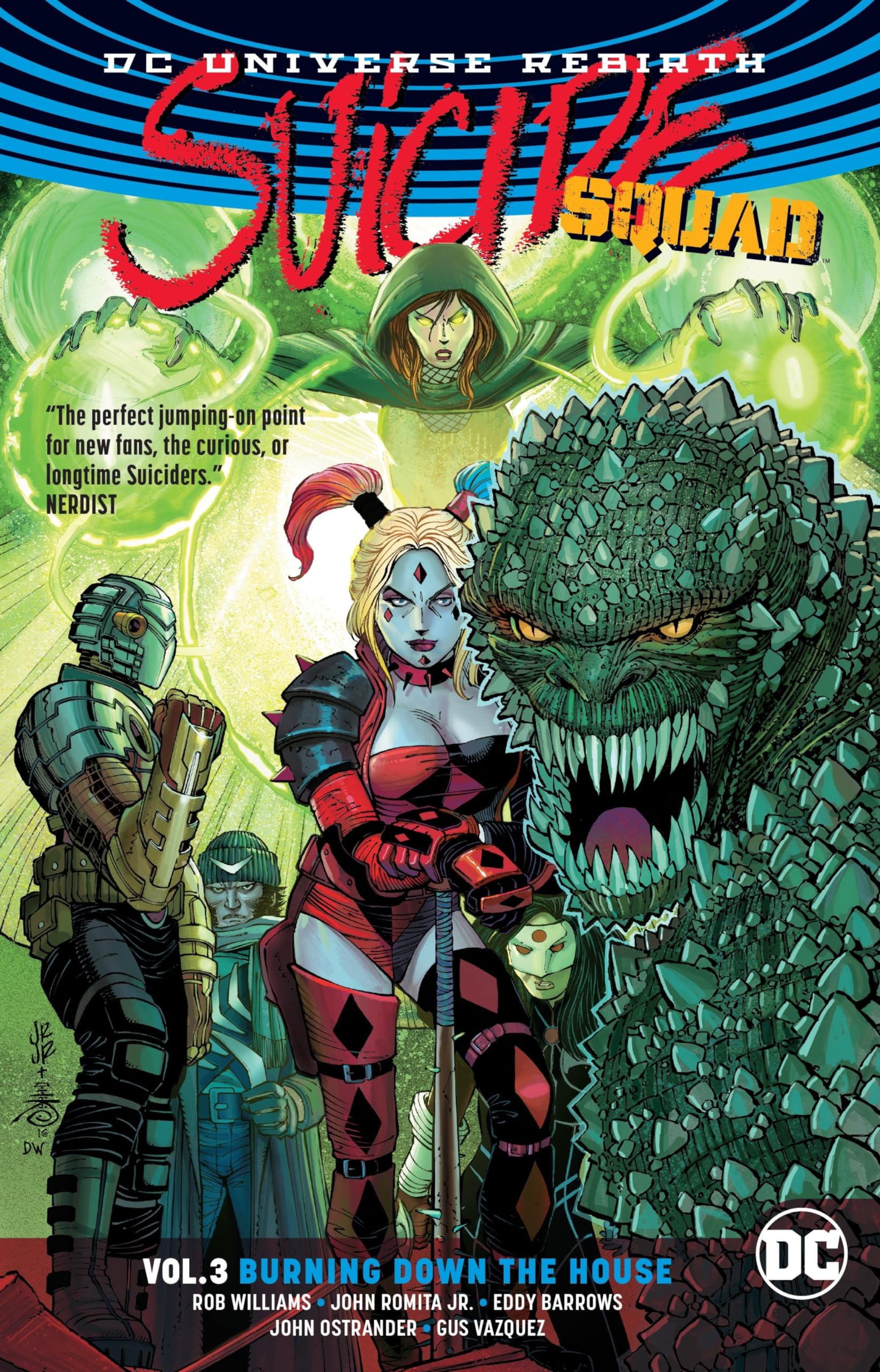 Suicide Squad Vol. 3: Burning Down The House (Rebirth) Manga