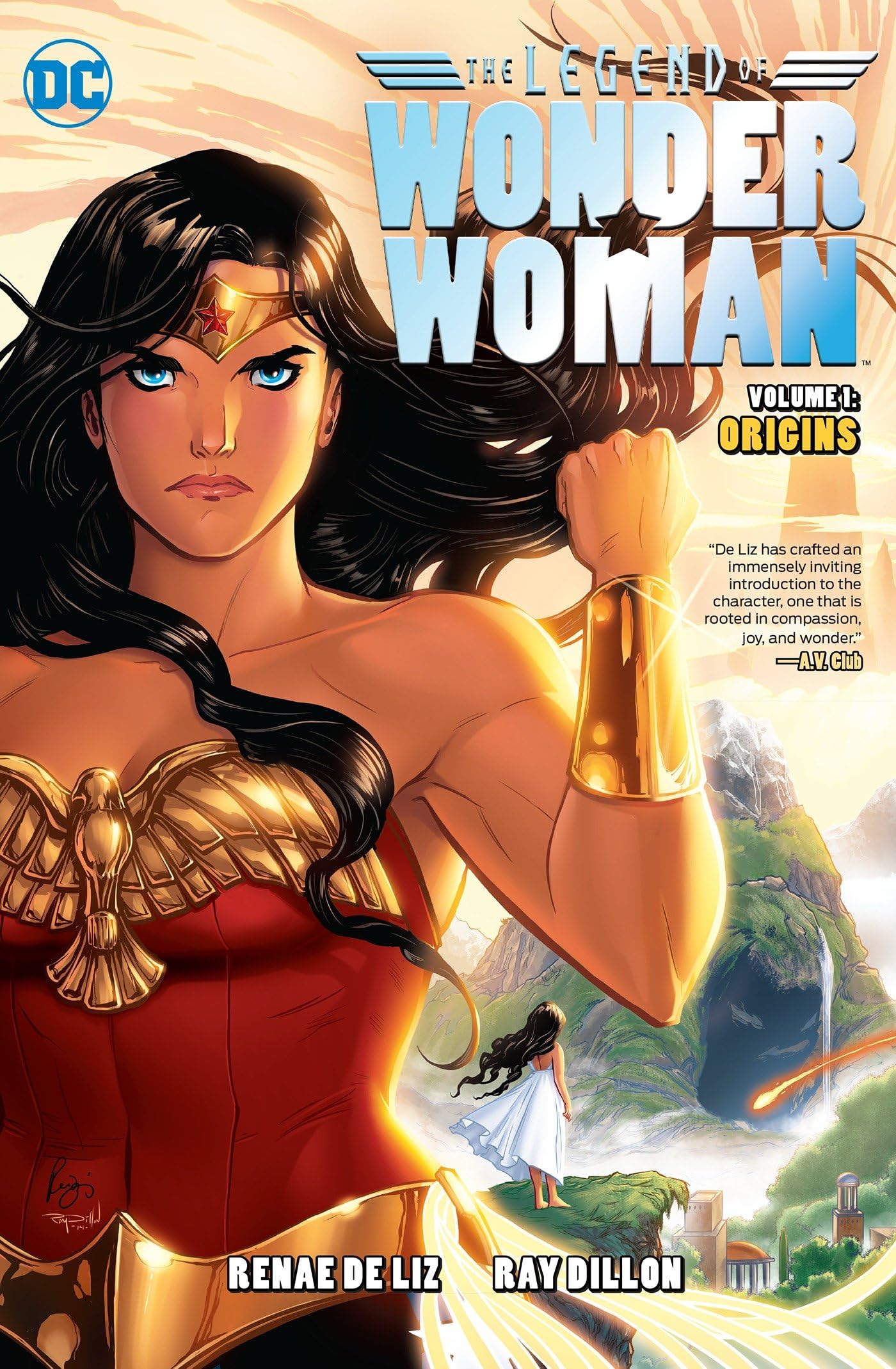 The Legend of Wonder Woman: Origins Manga