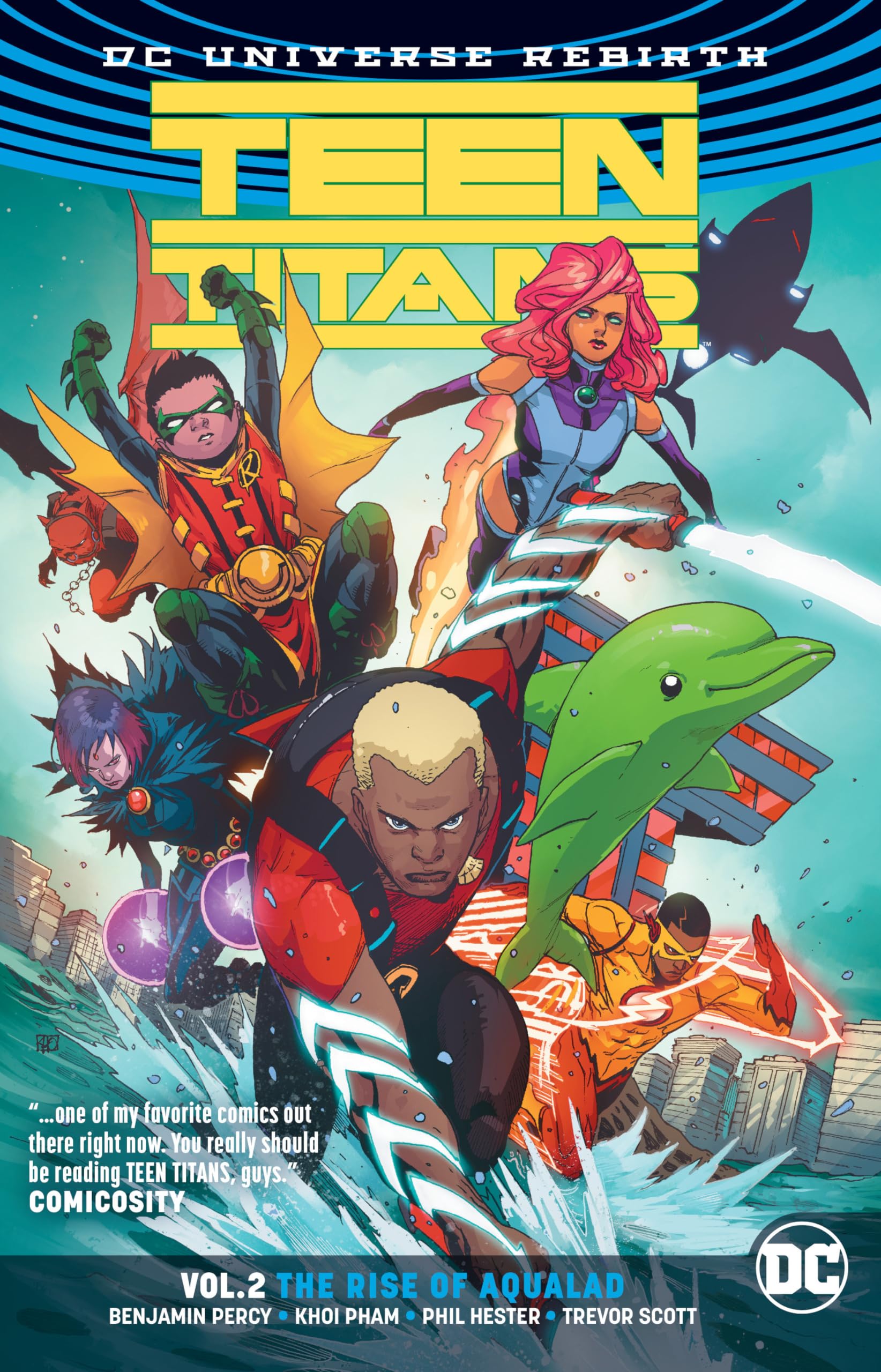 Teen Titans Vol. 2: The Rise of Aqualad (Rebirth) Manga