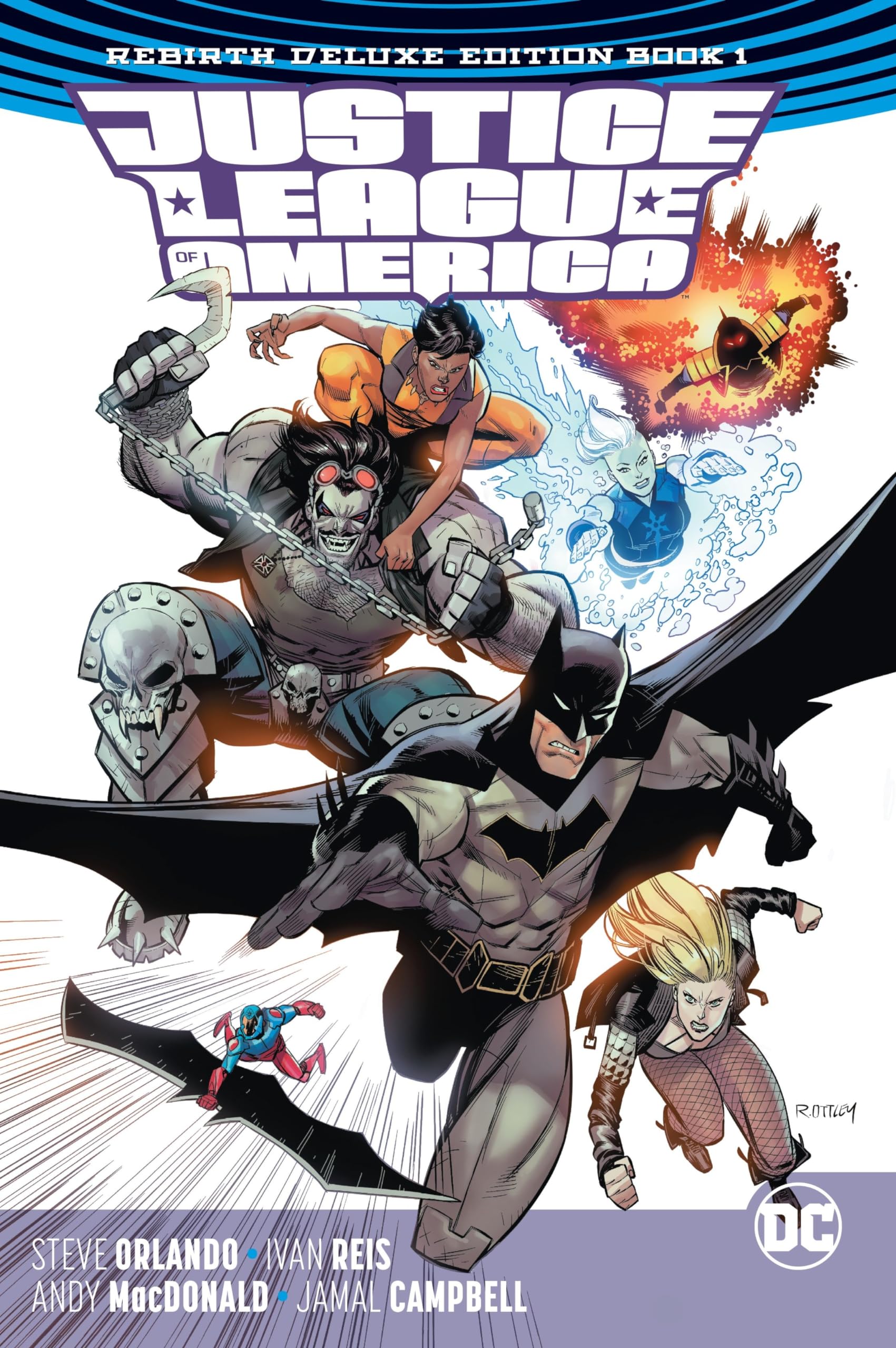 Justice League of America: The Rebirth Deluxe Edition Book 1 Manga