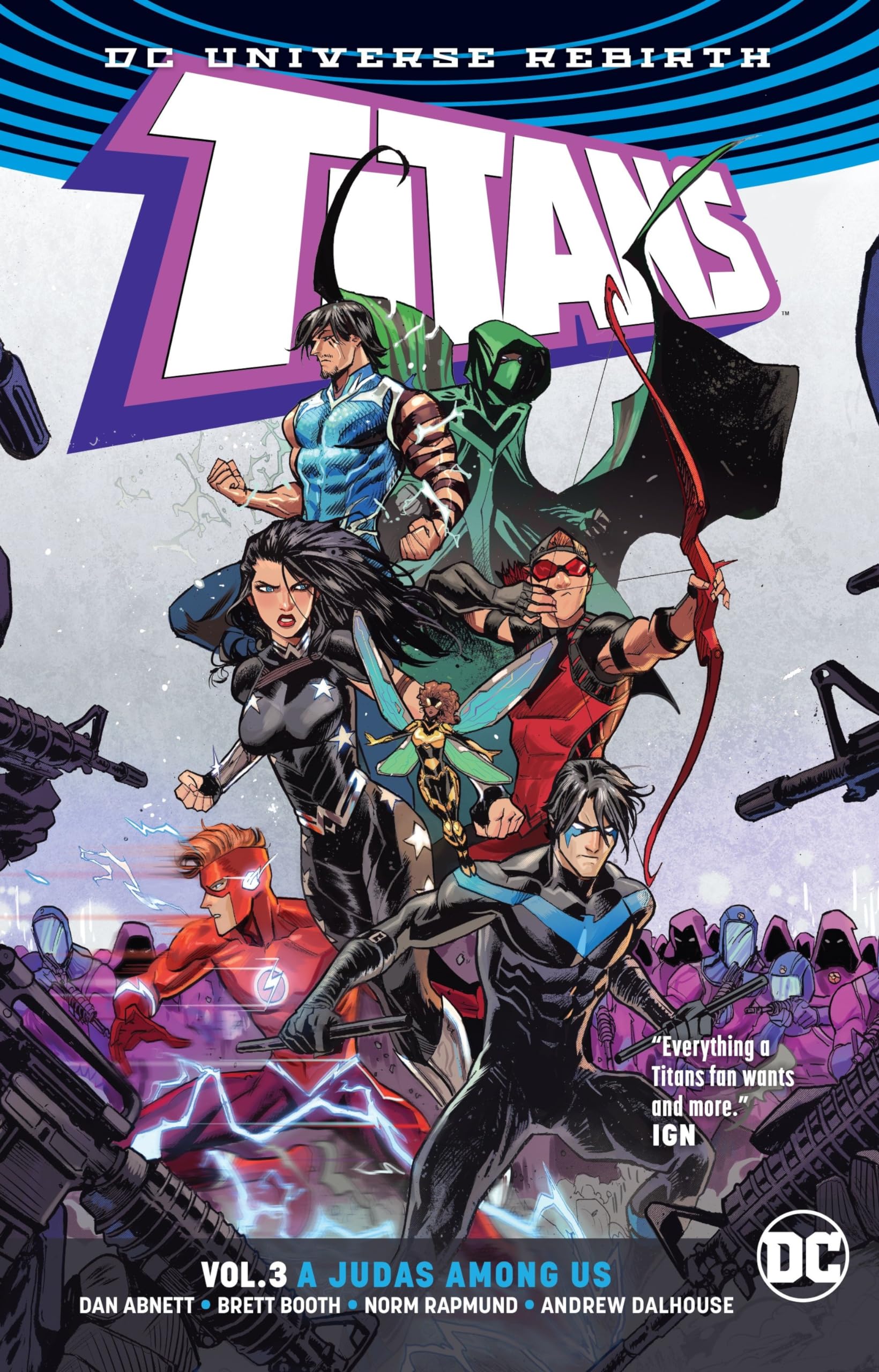 Titans Vol. 3: A Judas Among Us (Rebirth) Manga