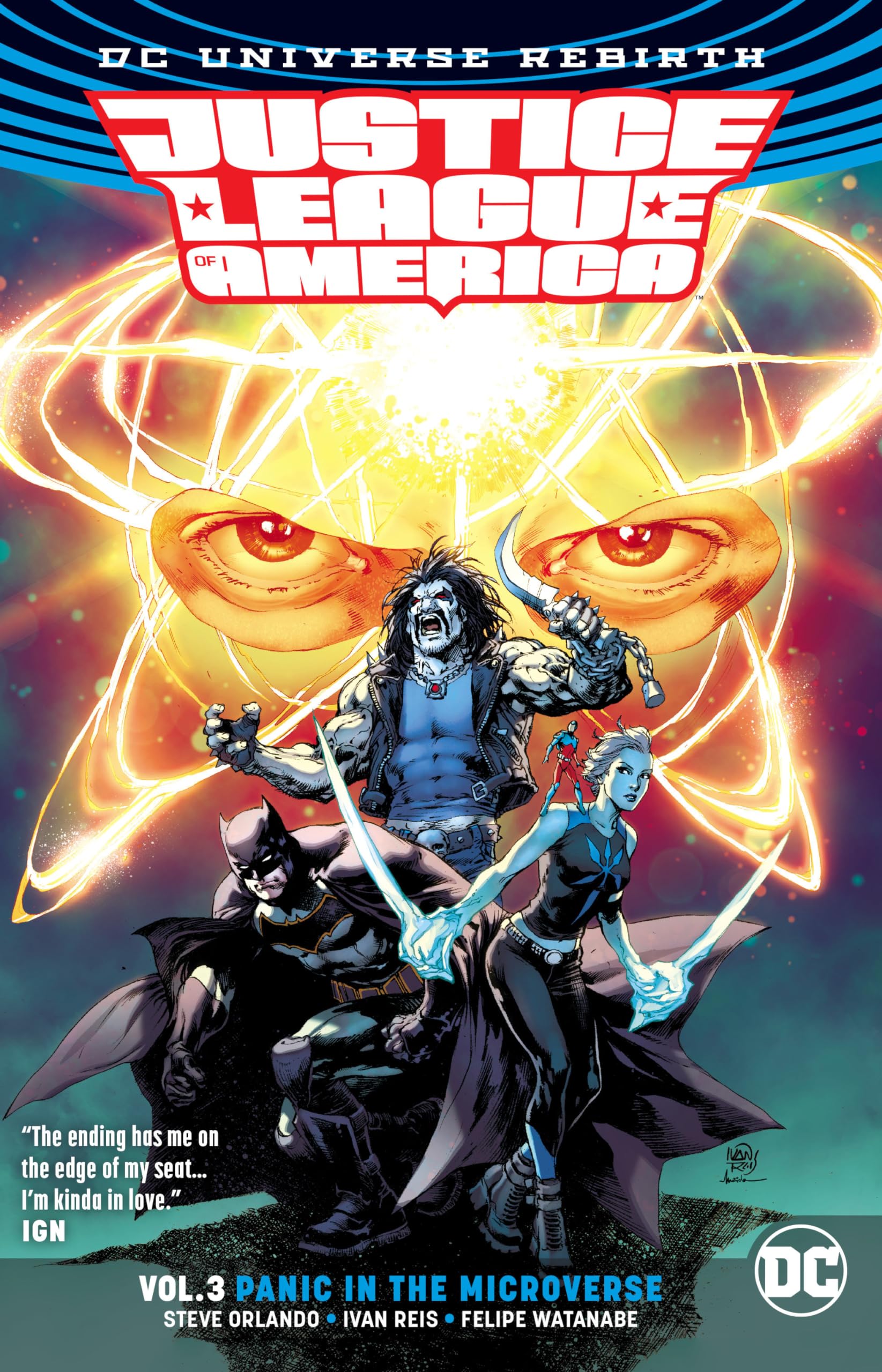 Justice League of America Vol. 3: Panic in the Microverse (Rebirth) (Justice League of America: DC Universe Rebirth) Manga