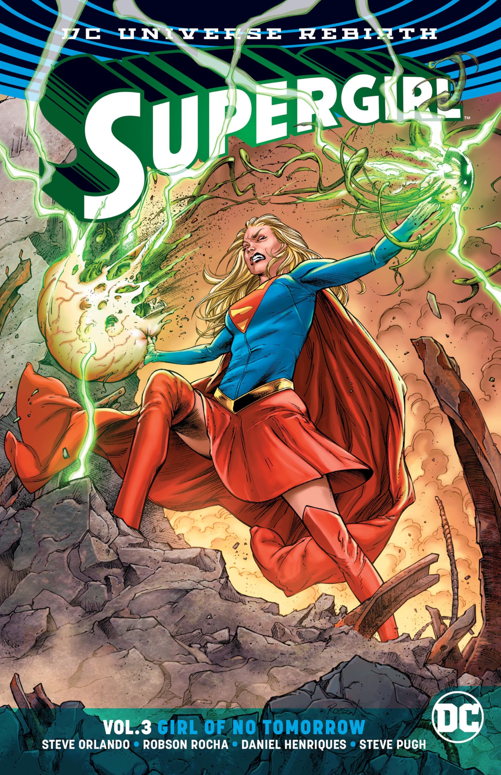 Supergirl Vol. 3: Girl of No Tomorrow (Rebirth) Manga