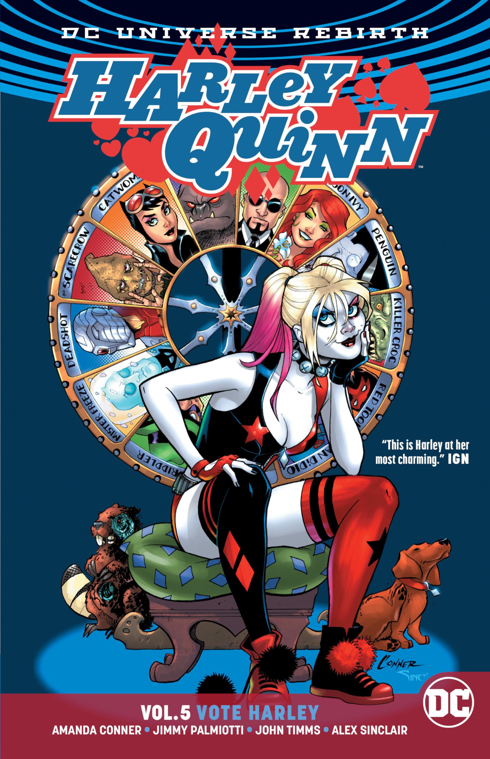 Harley Quinn Vol. 5: Vote Harley (Rebirth) Manga