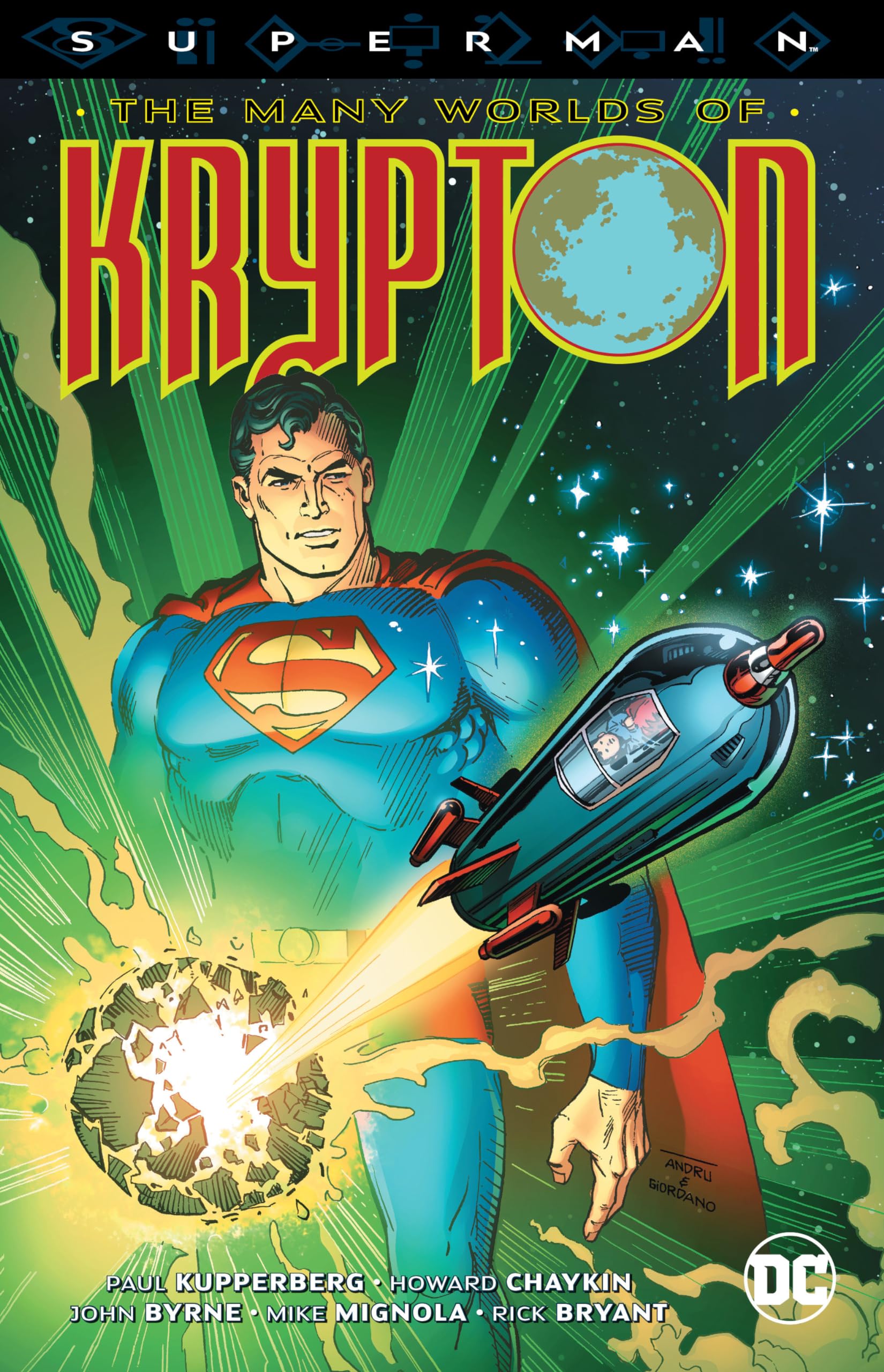 Superman: The Many Worlds of Krypton Manga