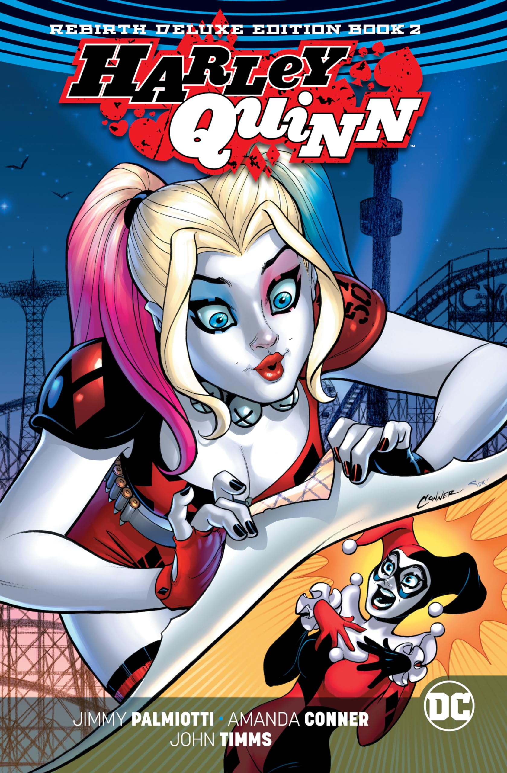 Harley Quinn: The Rebirth Deluxe Edition Book 2: Rebirth Edition Manga