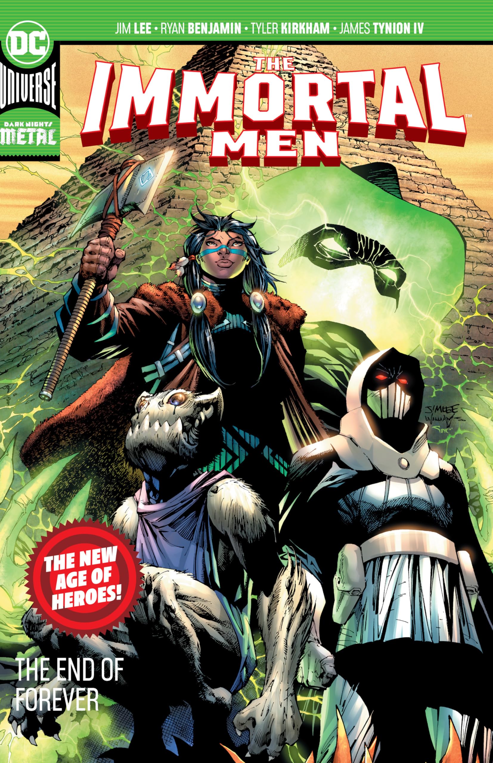 The Immortal Men: The End of Forever (New Age of Heroes) Manga