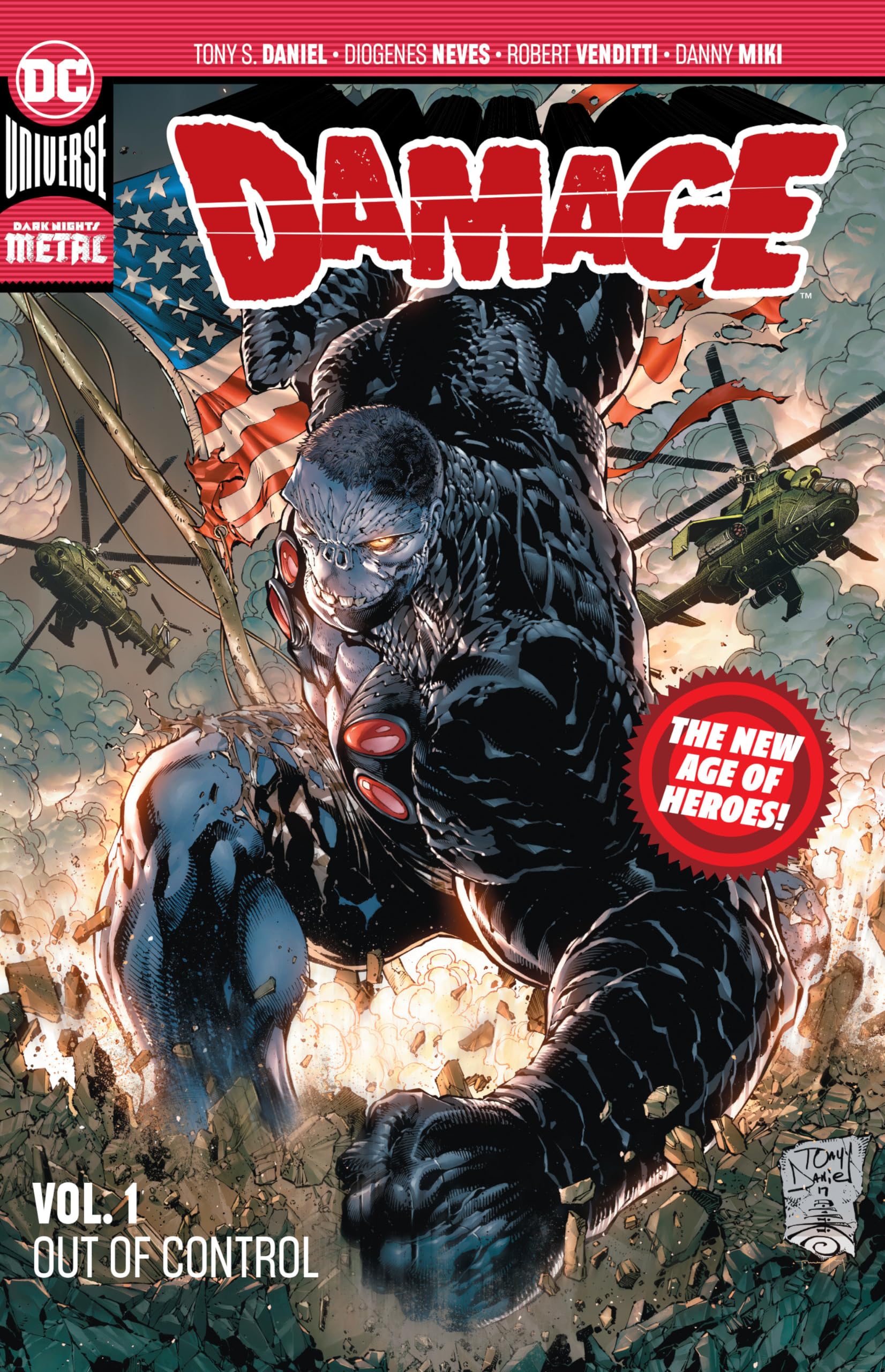 Damage Vol. 1: Out of Control (New Age of Heroes) Manga