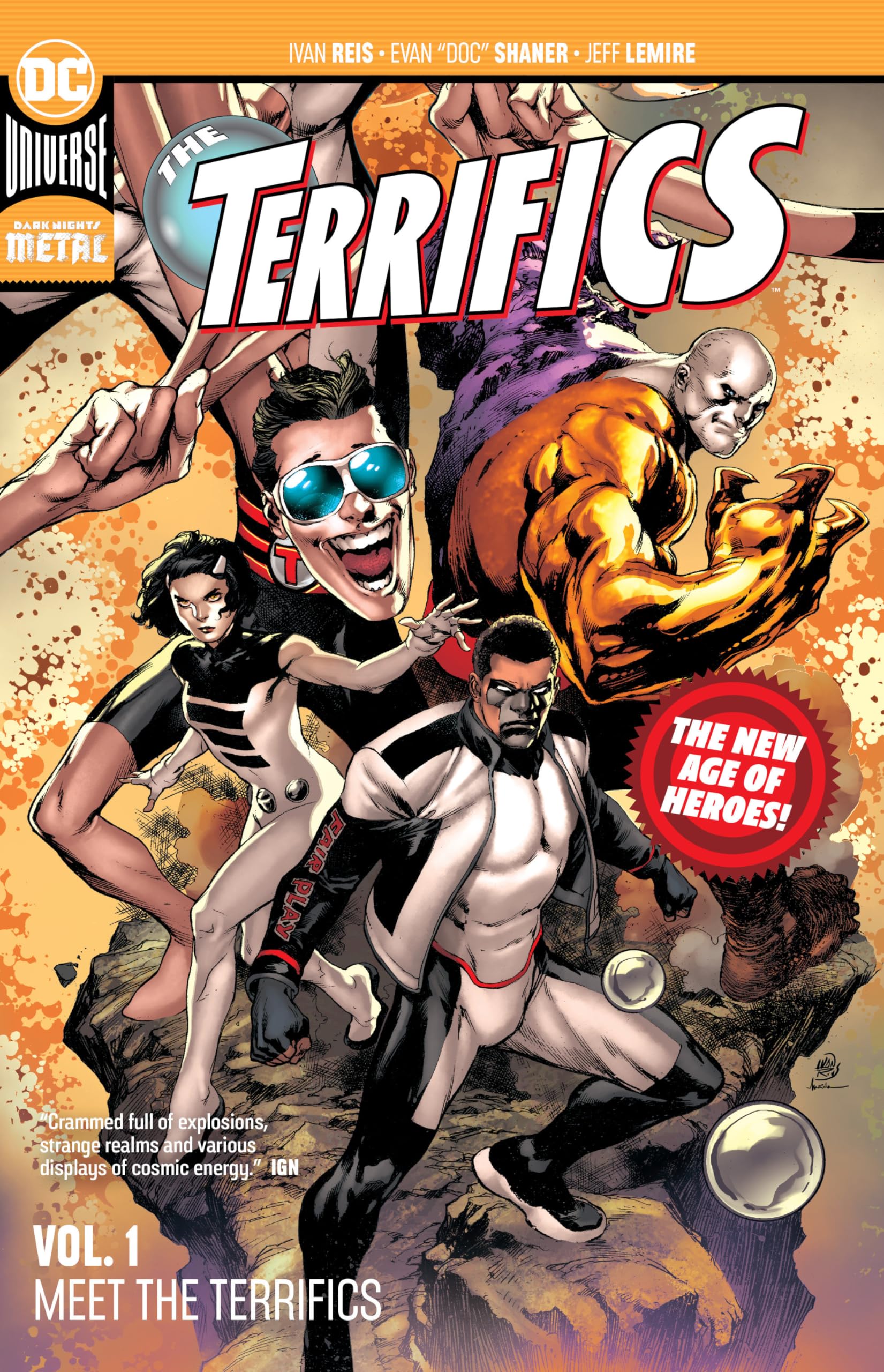 The Terrifics Vol. 1: Meet the Terrifics (New Age of Heroes) Manga