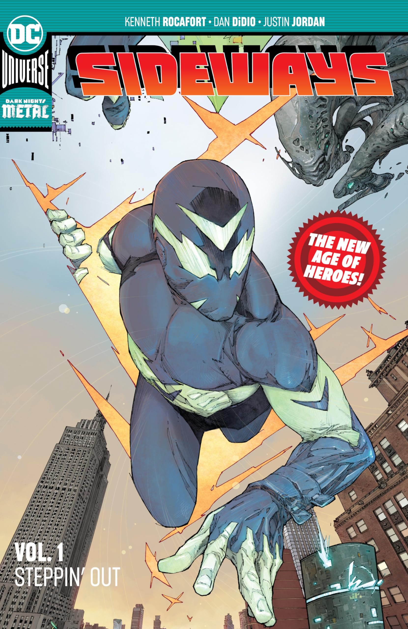 Sideways Vol. 1: Steppin' Out (New Age of Heroes) Manga