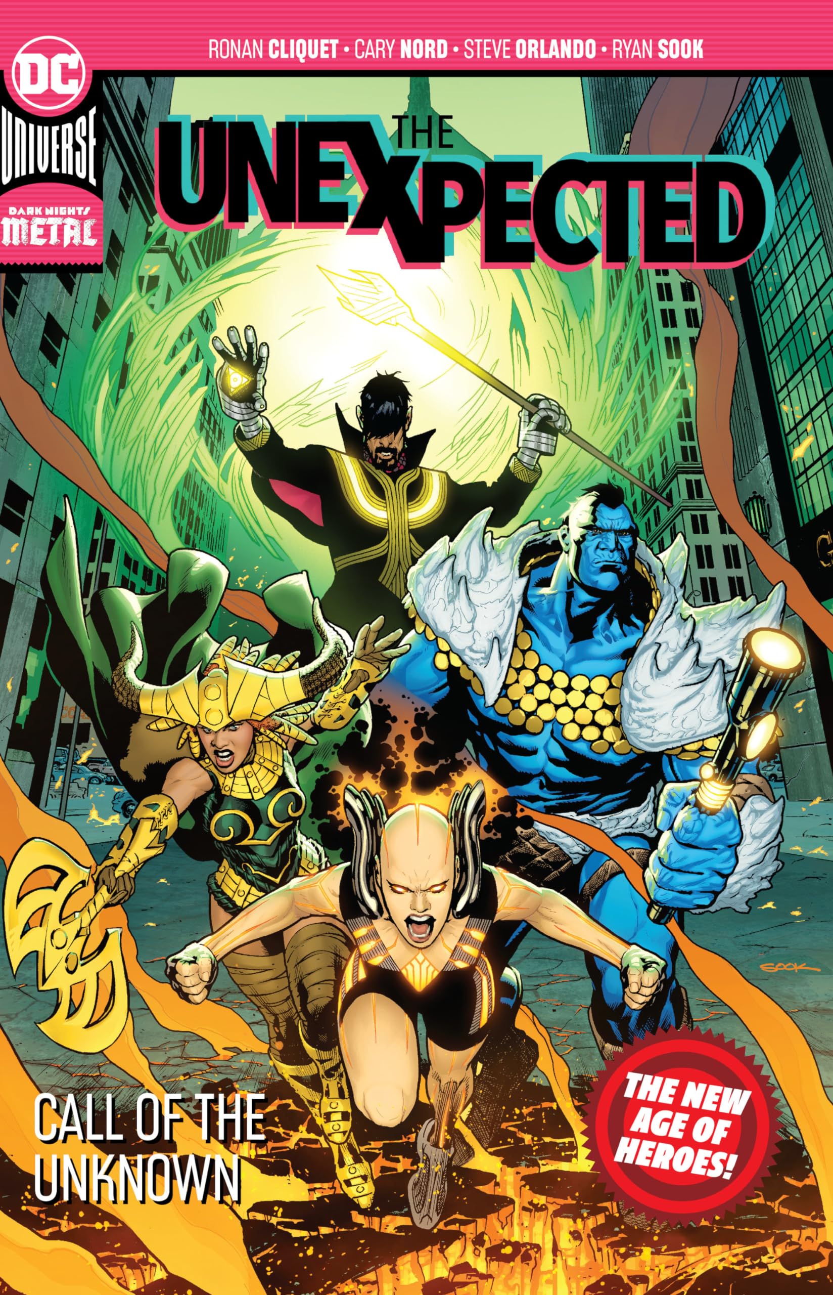 The Unexpected: Call of the Unknown (New Age of Heroes) Manga