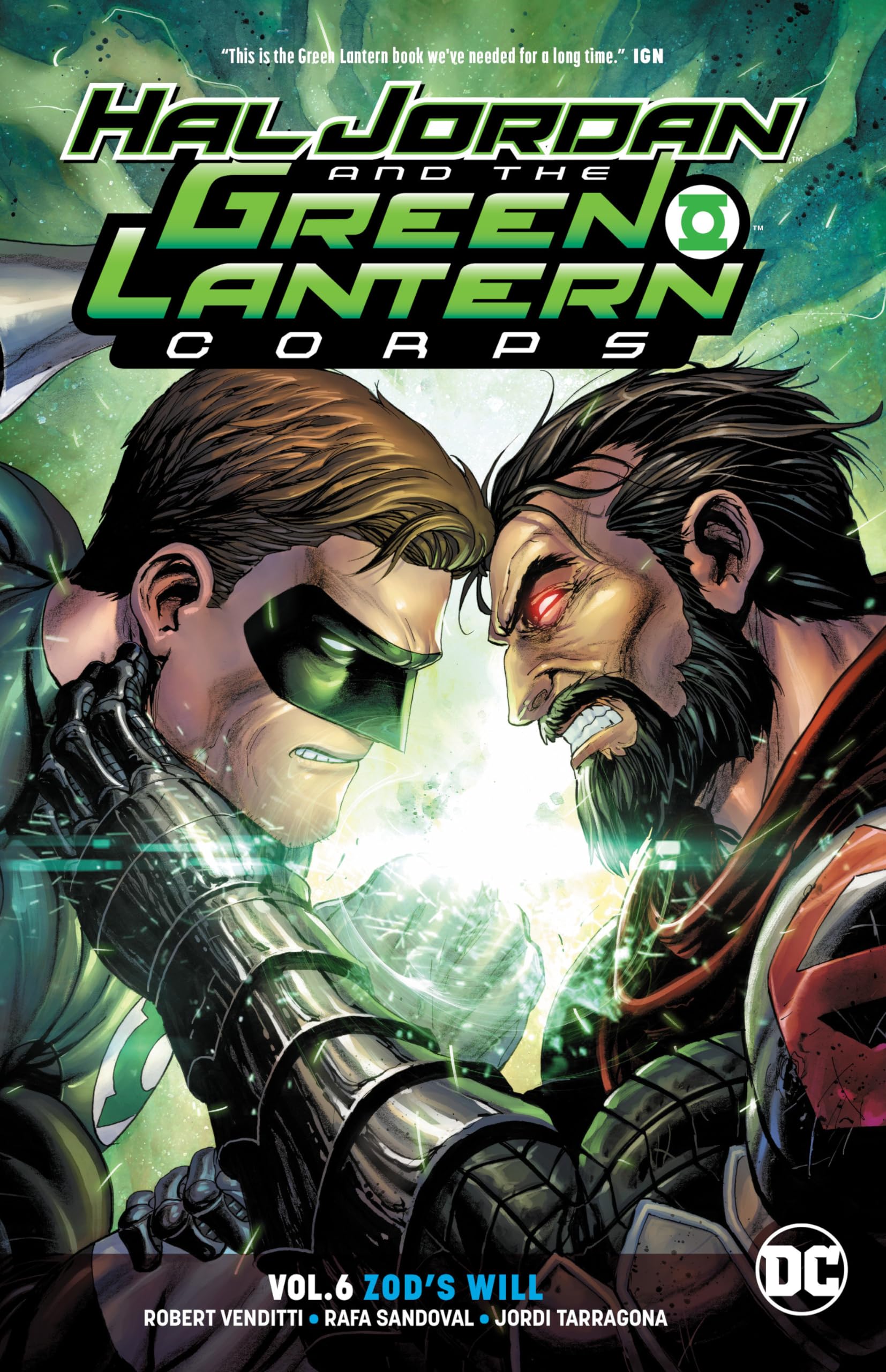 Hal Jordan and the Green Lantern Corps Vol. 6: Zod's Will Manga