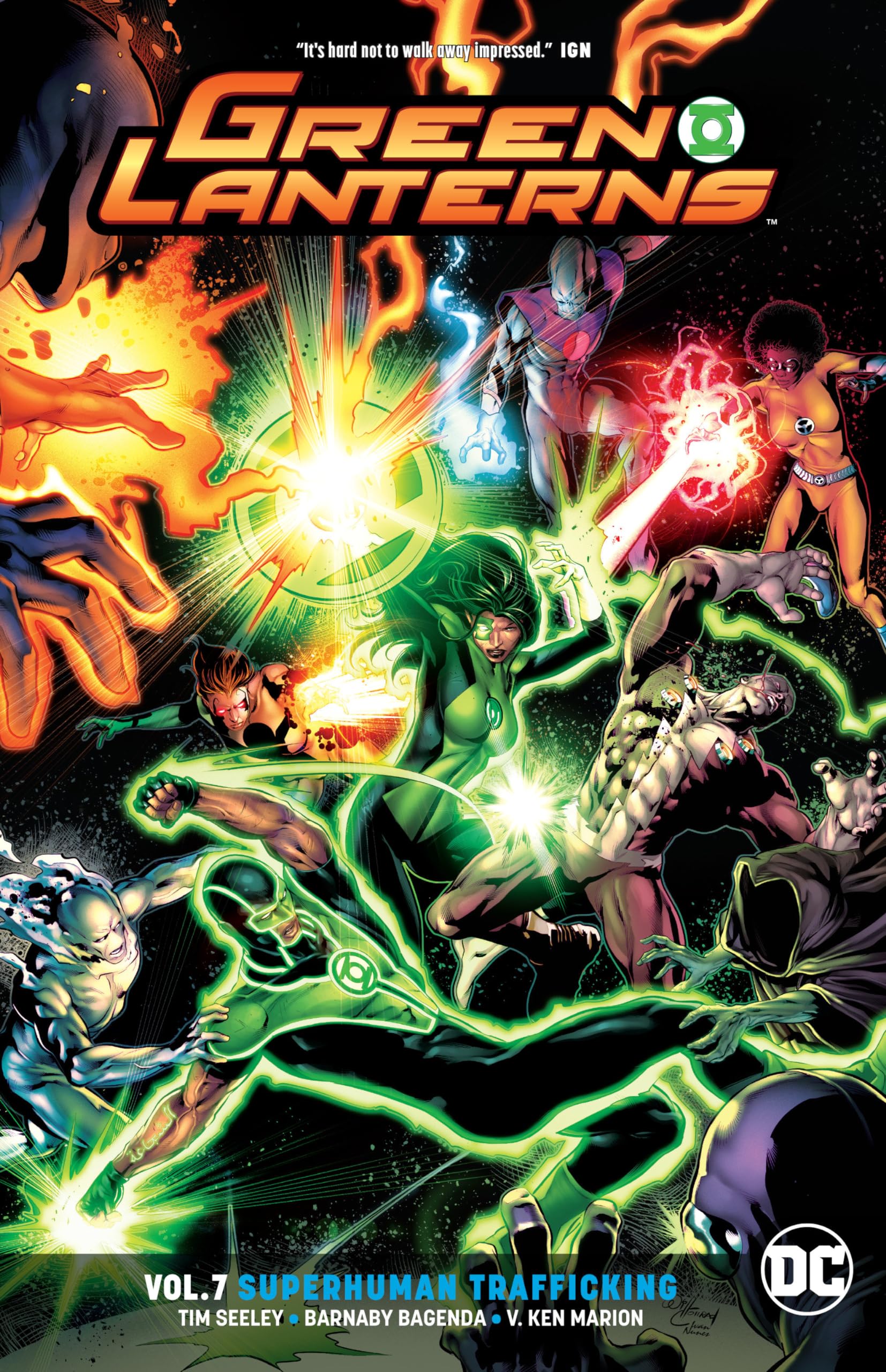 Green Lanterns Vol. 7: Superhuman Trafficking (Green Lantern, 7, Band 7) Manga