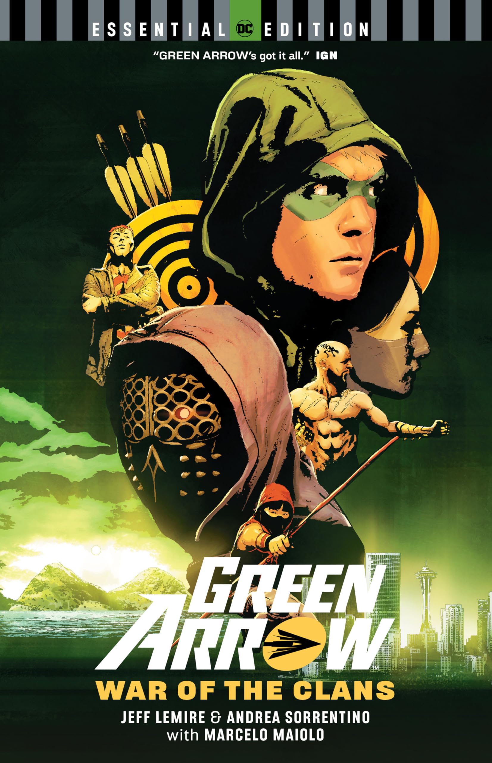 Green Arrow: War of the Clans (DC Essential Edition) Manga