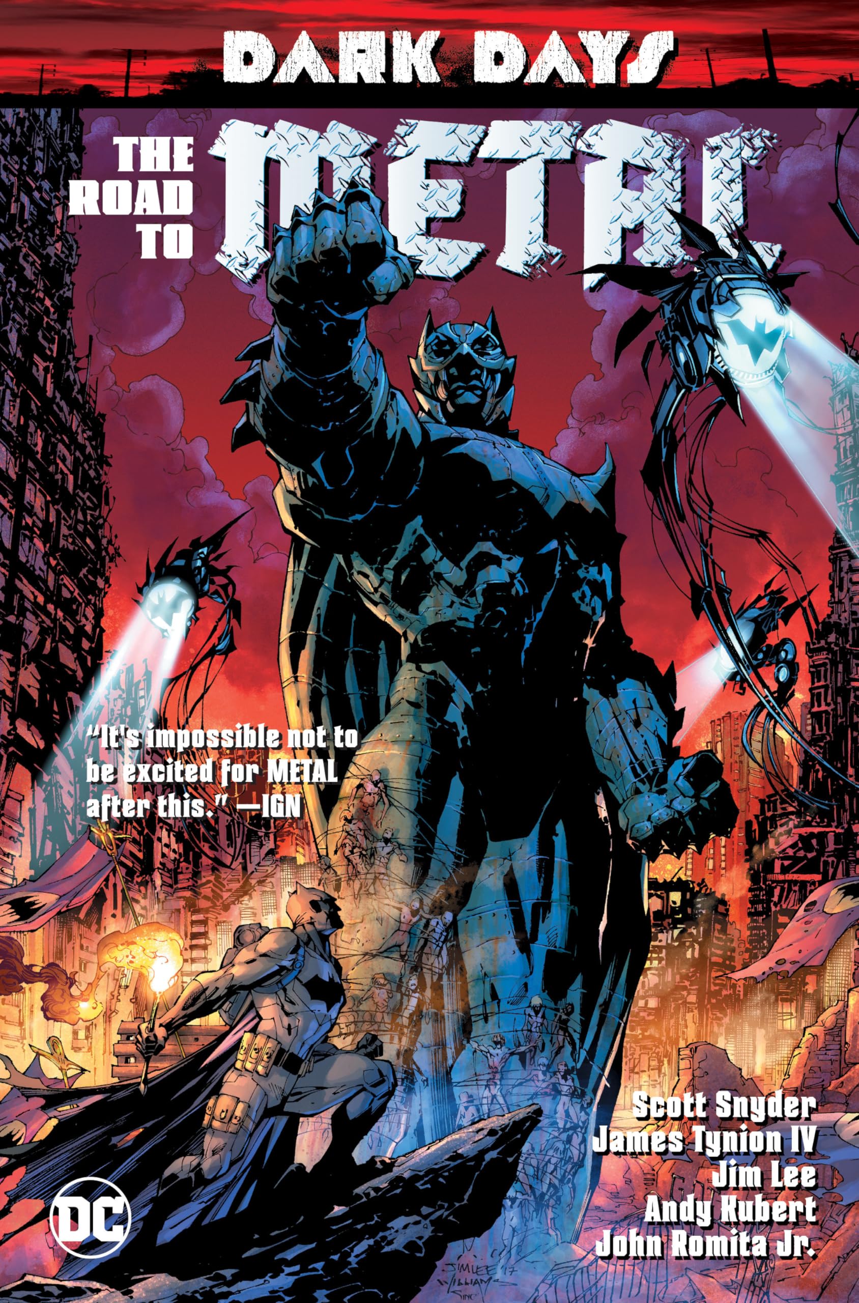 Dark Days: The Road To Metal Manga