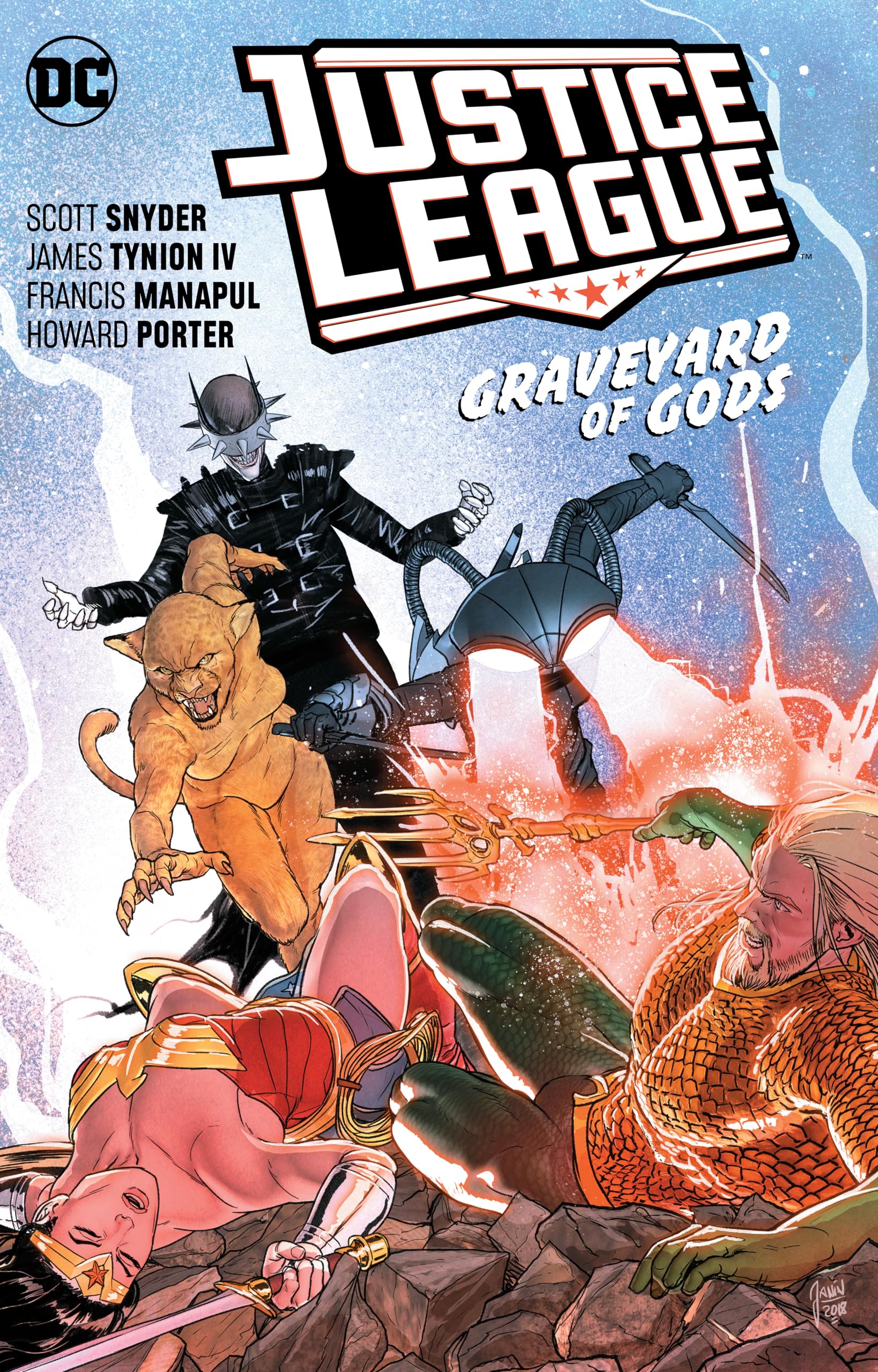 Justice League Vol. 2: Graveyard of Gods Manga