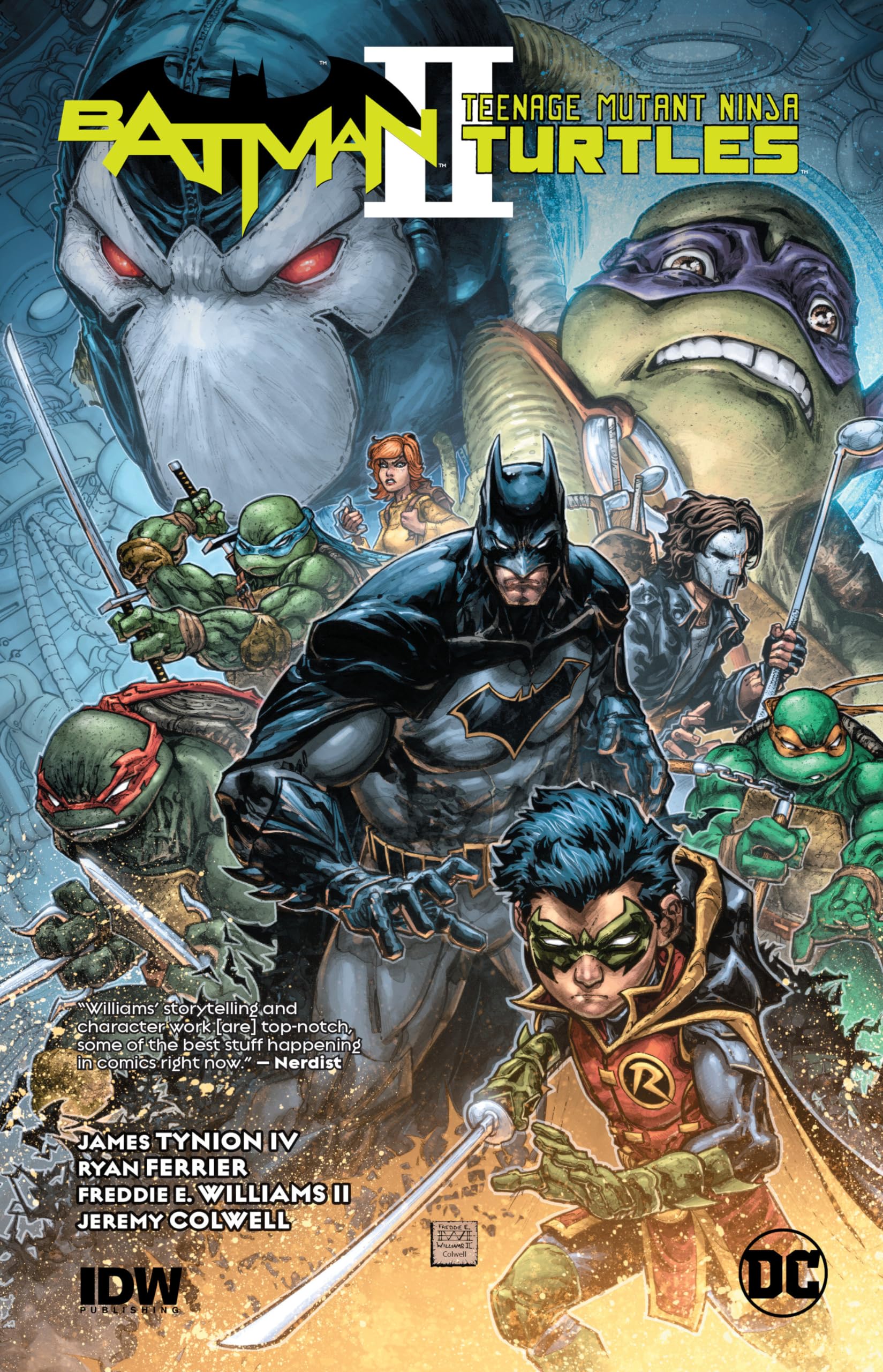 Batman/Teenage Mutant Ninja Turtles II Manga