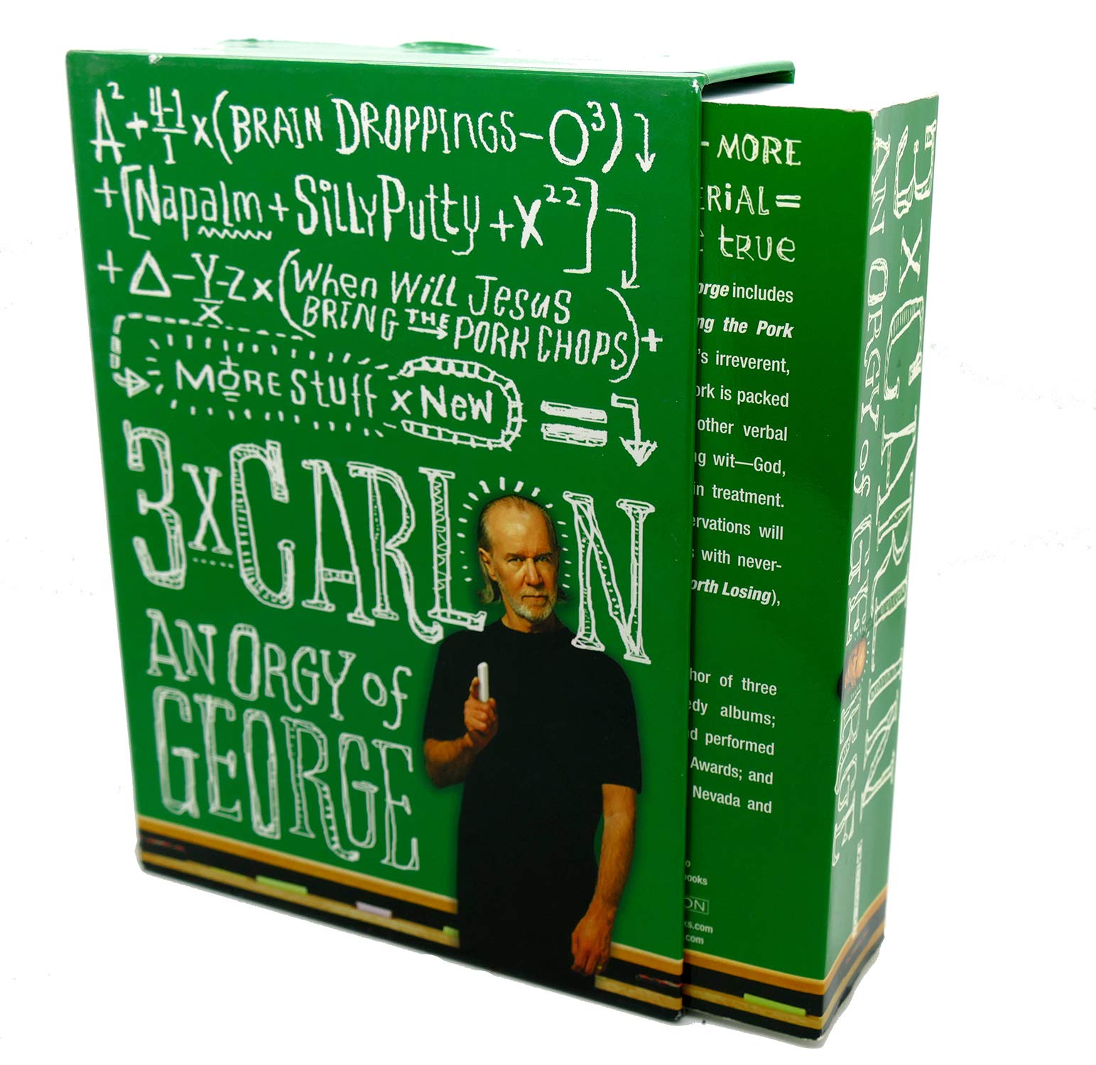 3 x Carlin: An Orgy of George Humour & Satire
