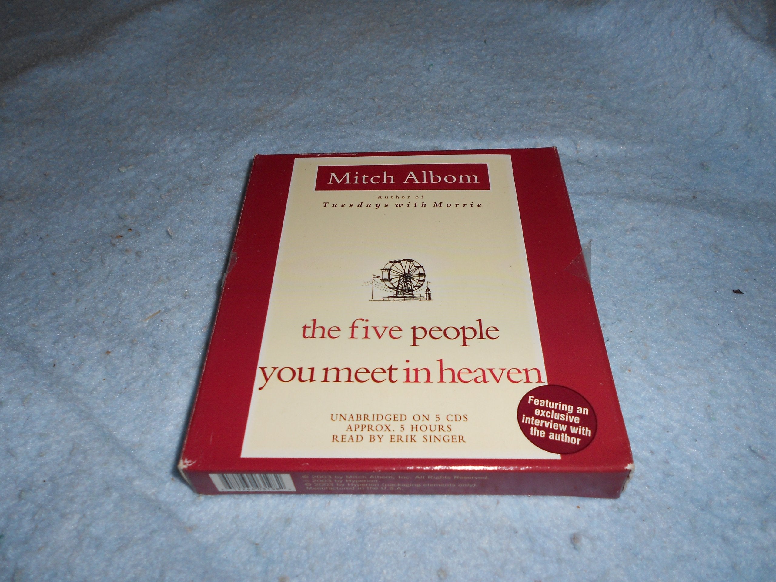 The Five People You Meet in Heaven cd