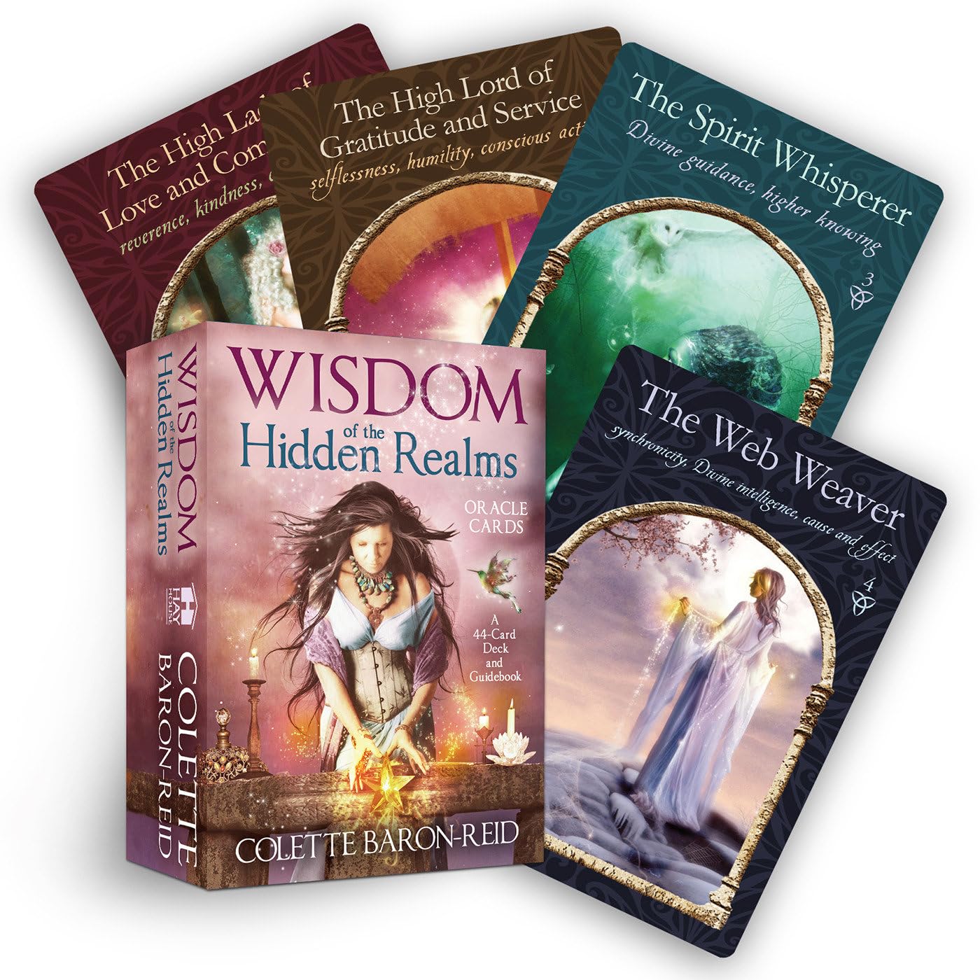 Wisdom of the Hidden Realms Oracle Cards Religion & Esotericism