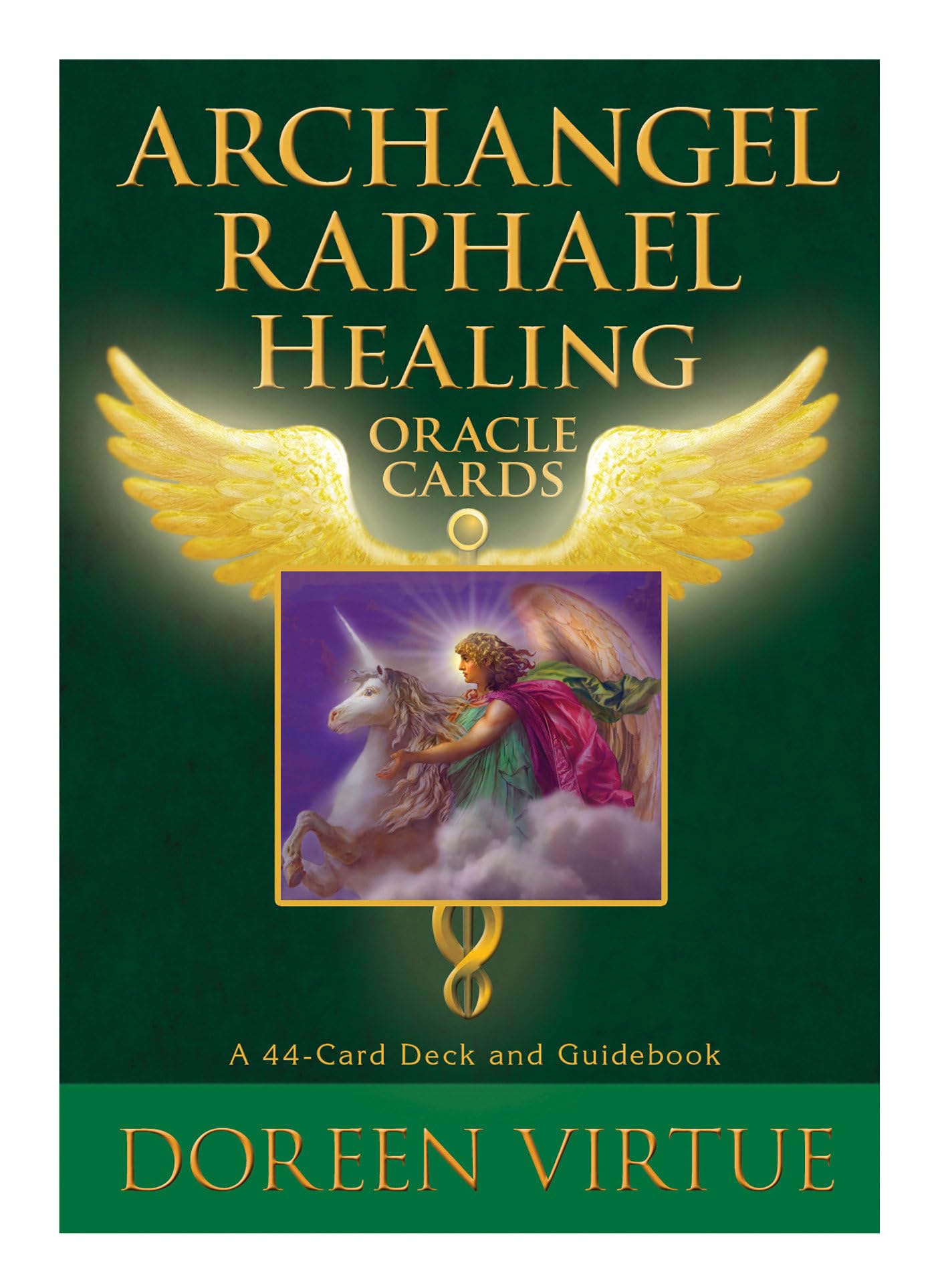 Archangel Raphael Healing Oracle Cards: A 44-Card Deck and Guidebook Religion & Esotericism