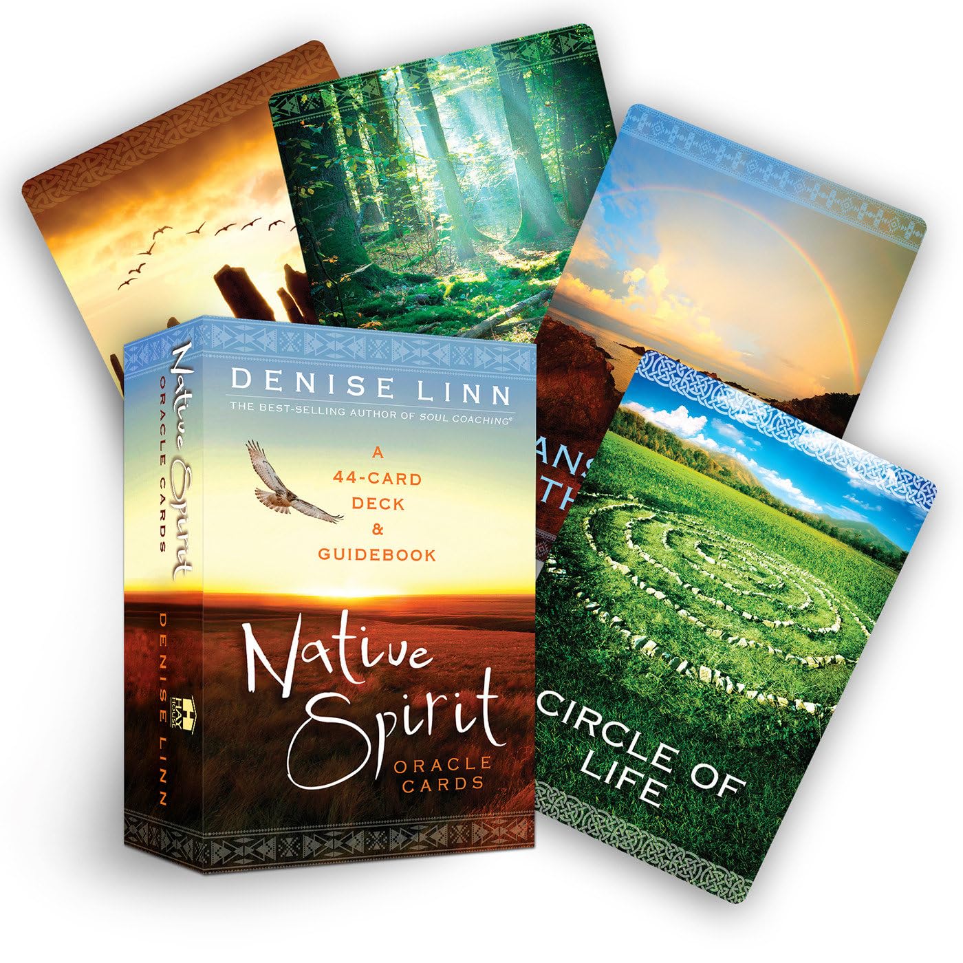 Native Spirit Oracle Cards: A 44-Card Deck and Guidebook Religion & Esotericism