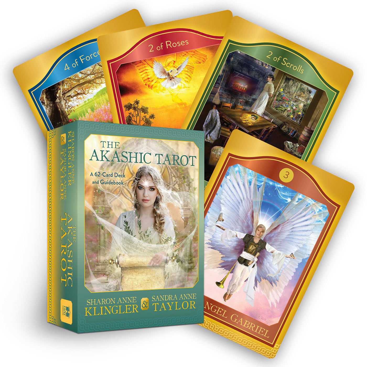 The Akashic Tarot: A 62-Card Deck and Guidebook Self-help