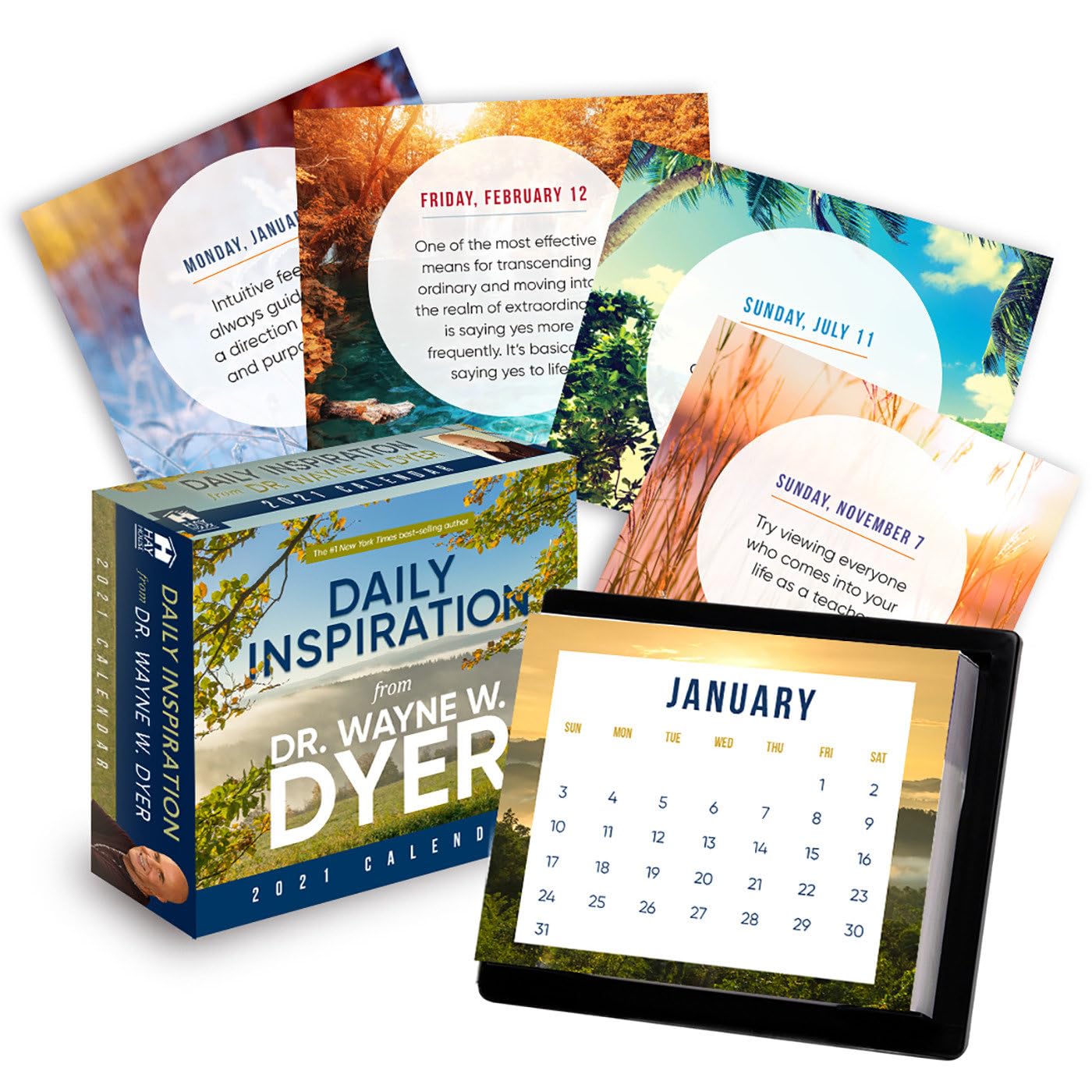 Daily Inspiration from Dr. Wayne Dyer 2021 Calendar Business, Finance & Career