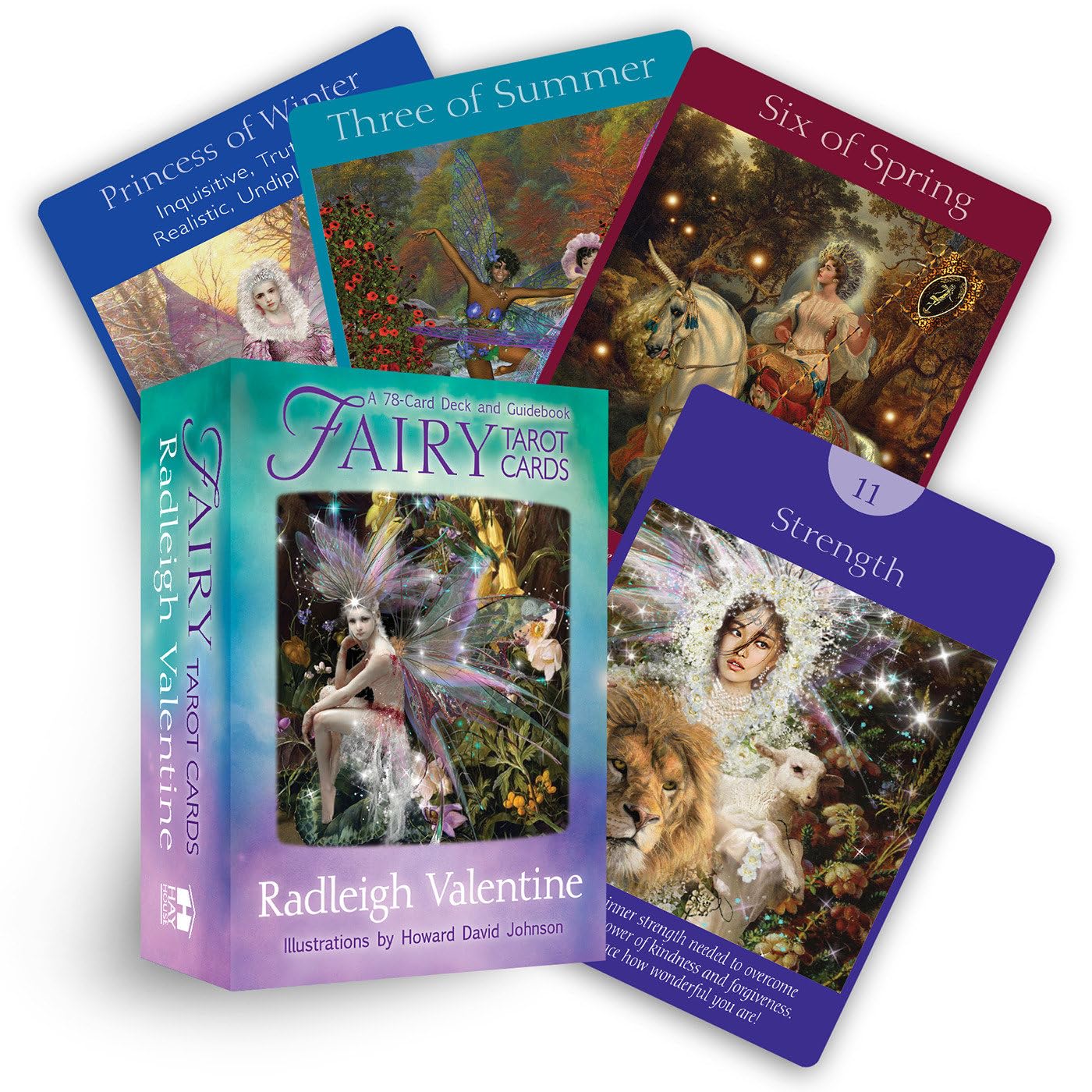Fairy Tarot Cards: A 78-card Deck and Guidebook book