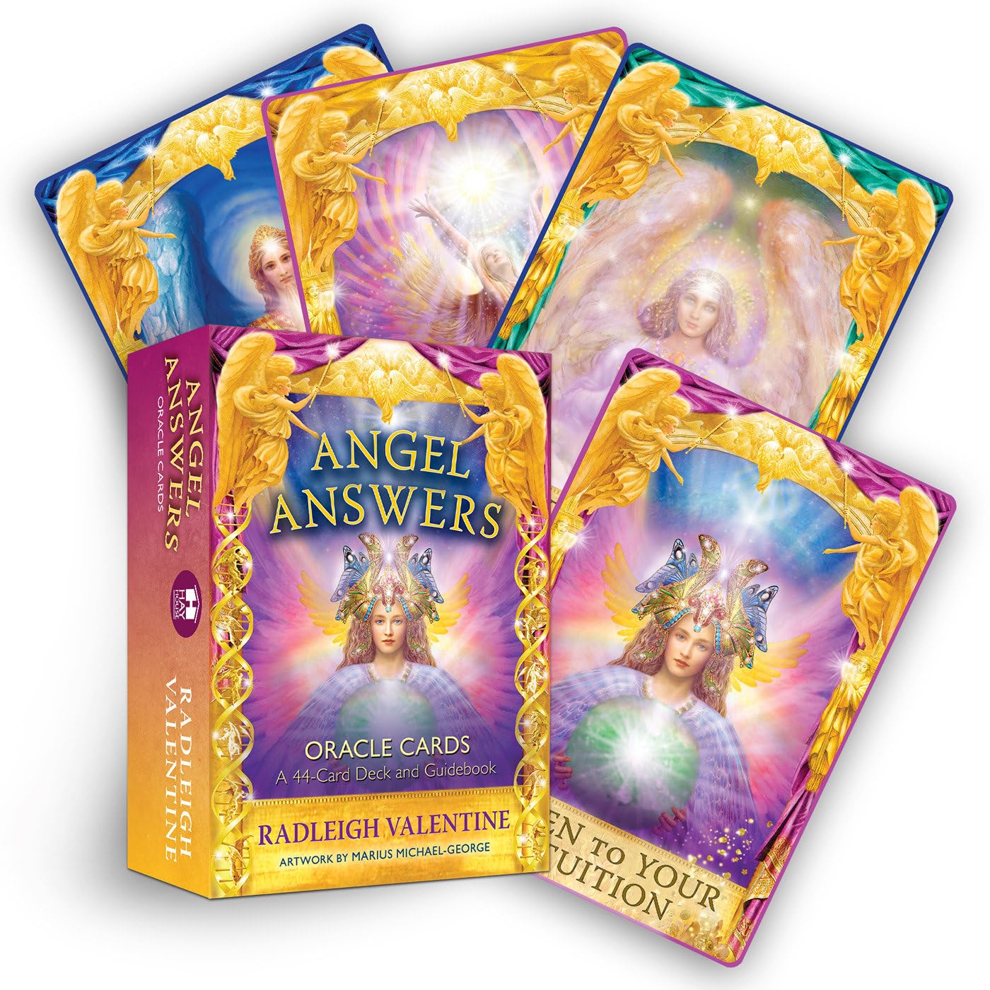 Angel Answers Oracle Cards: A 44-Card Deck and Guidebook Religion & Esotericism