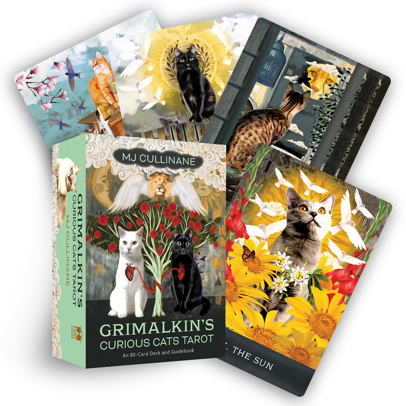 Grimalkin's Curious Cats Tarot: An 80-Card Deck and Guidebook Religion & Esotericism