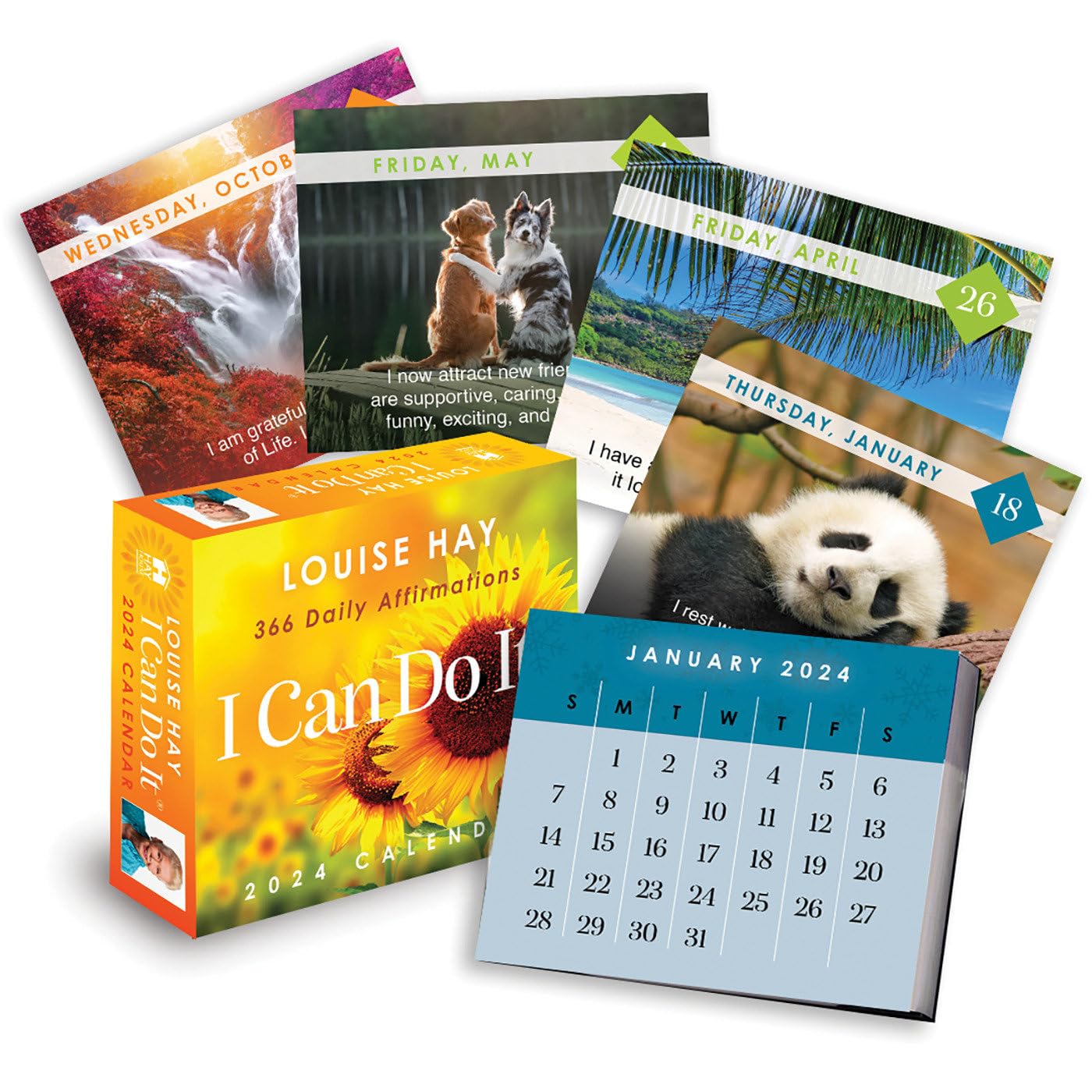 I Can Do It® 2024 Calendar: 366 Daily Affirmations book