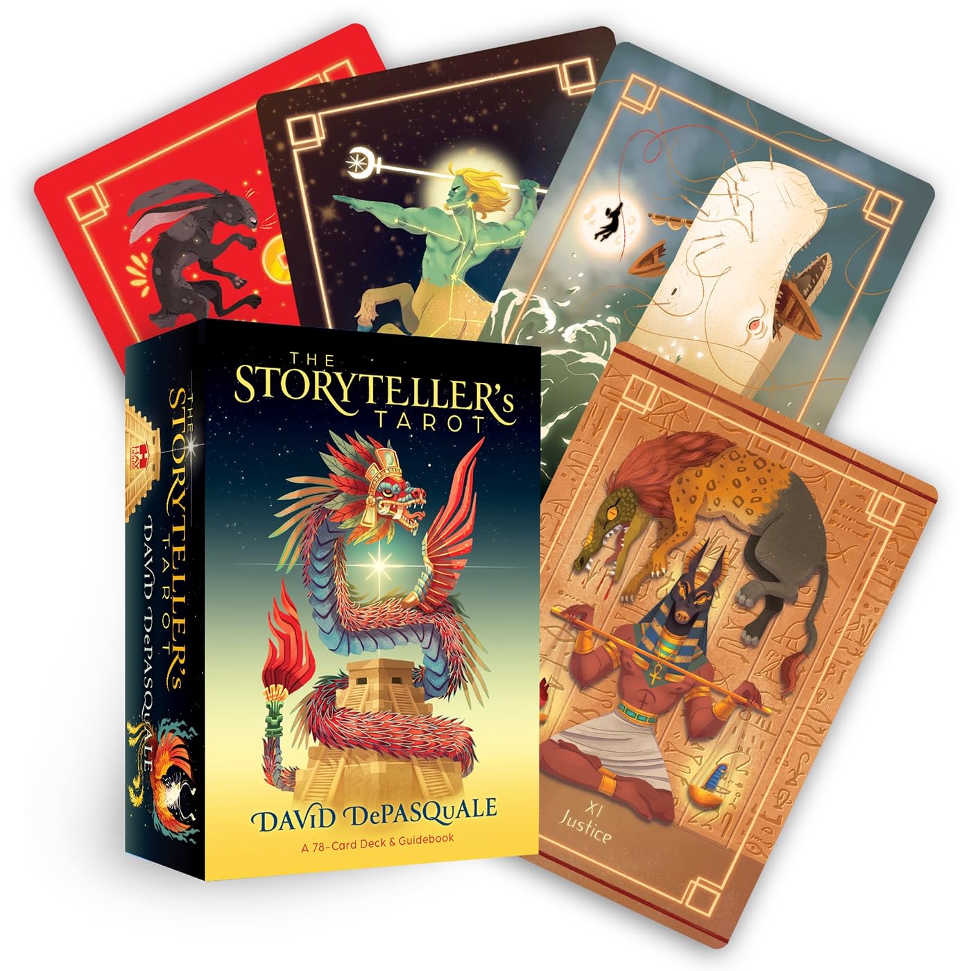 The Storyteller's Tarot: A 78-Card Deck & Guidebook Religion & Esotericism