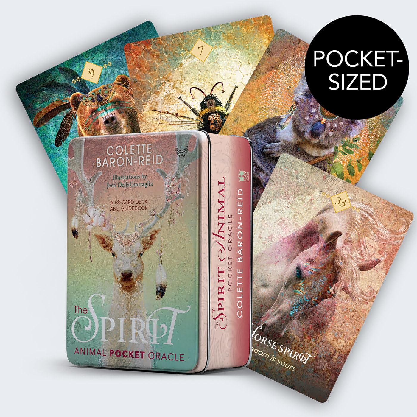 The Spirit Animal Pocket Oracle: A 68-card Deck - Animal Spirit Cards With Guidebook Self-help