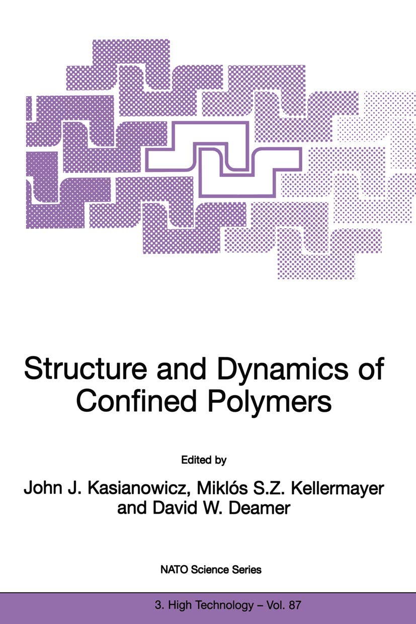 Product Image: Structure and Dynamics of Confined Polymers