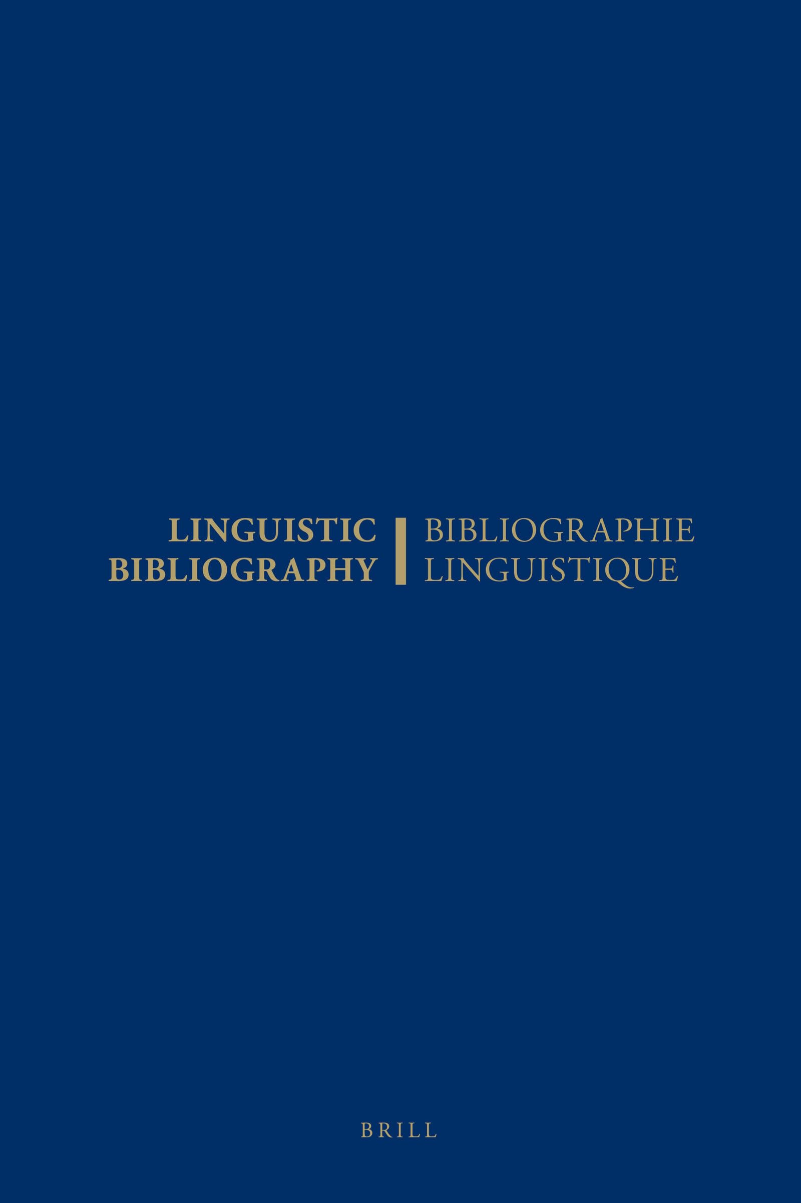 Bibiographie Linguistique De L'Annee 1999/Bibliography for the Year 1999: And Supplement for Previous Years book