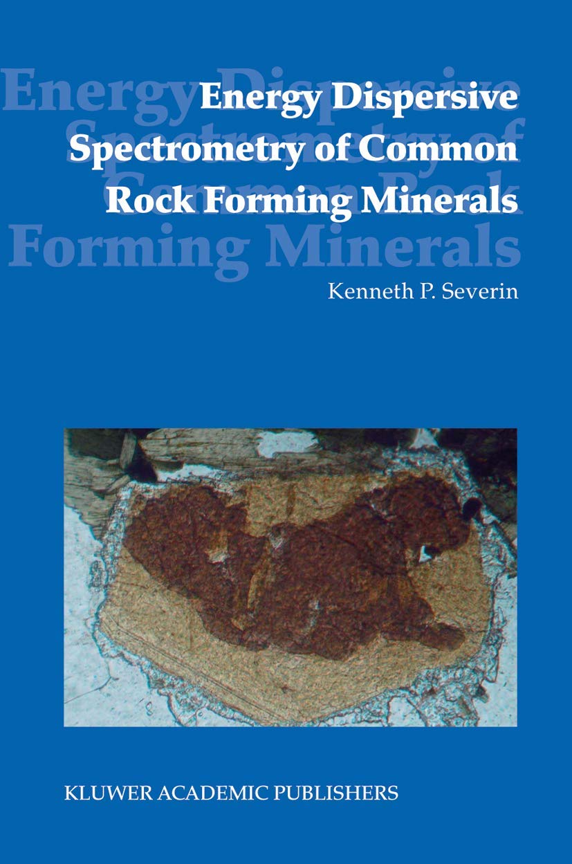Energy Dispersive Spectrometry Of Common Rock Forming Minerals book