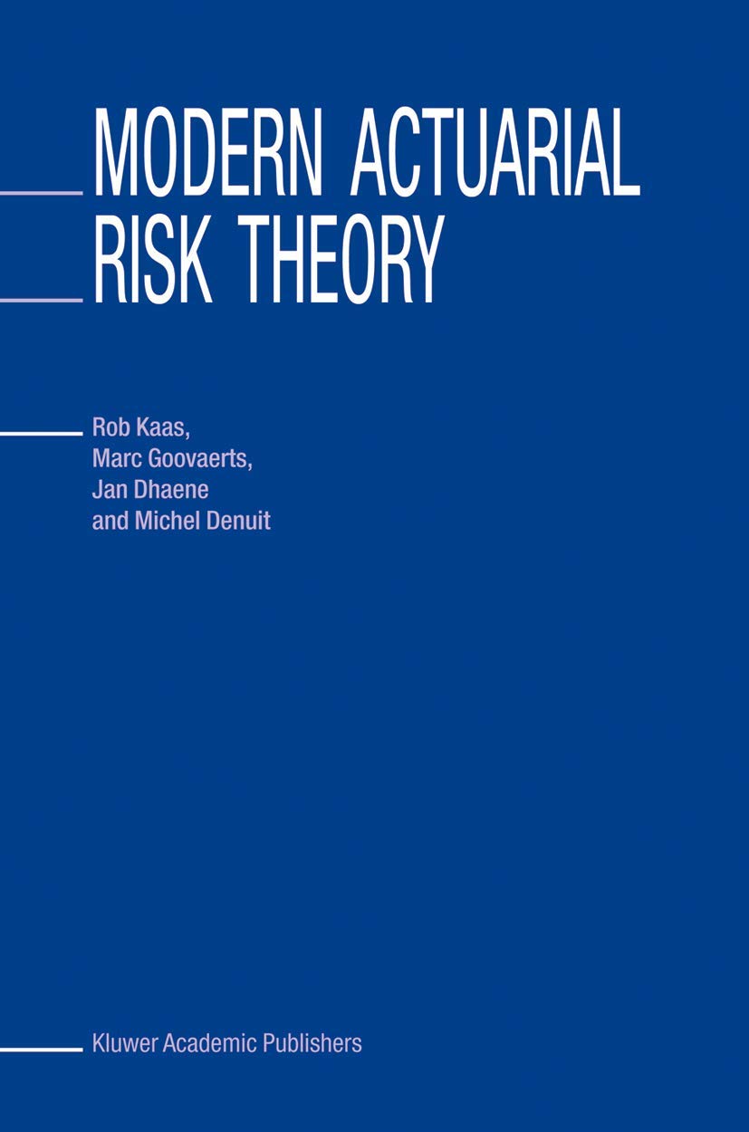 Modern Actuarial Risk Theory Law