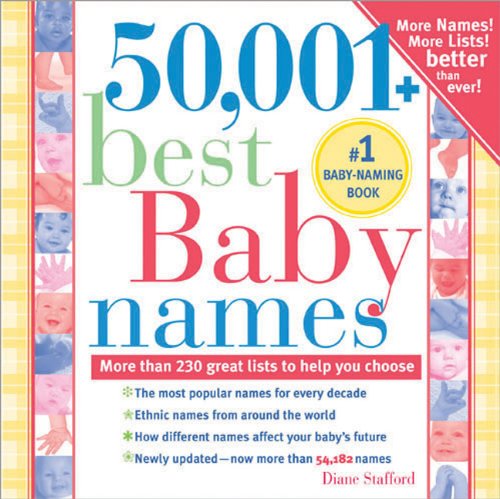 50,001 Best Baby Names book