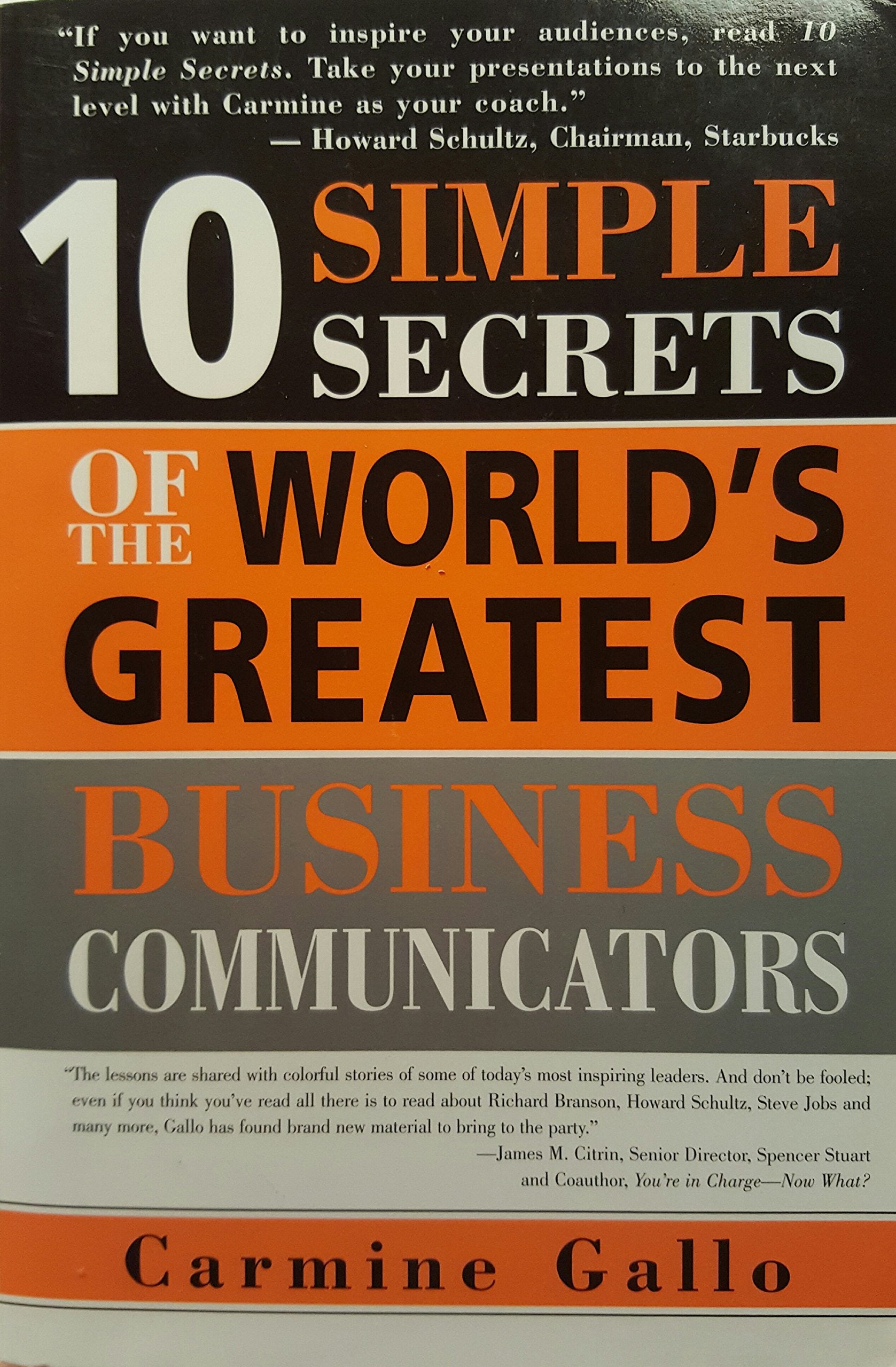 10 Simple Secrets of the World's Greatest Business Communicators Business, Finance & Career
