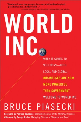 World Inc.: When It Comes to Solutions--Both Local and Global--Businesses are Now More Powerful than Government. Welcome to World Inc. Business, Finance & Career