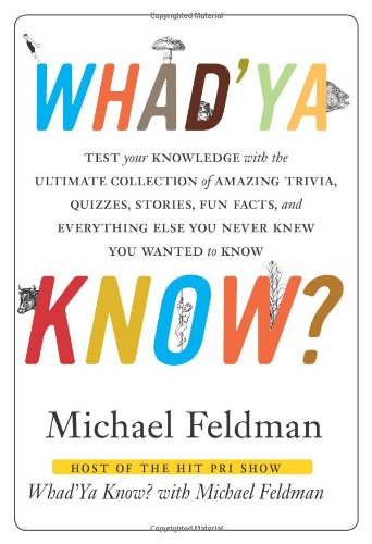 Whad'ya Know?: Test Your Knowledge with the Ultimate Collection of Amazing Trivia, Quizzes, Stories, Fun Facts, and Everything Else You Never Knew You Wanted to Know Humour & Satire